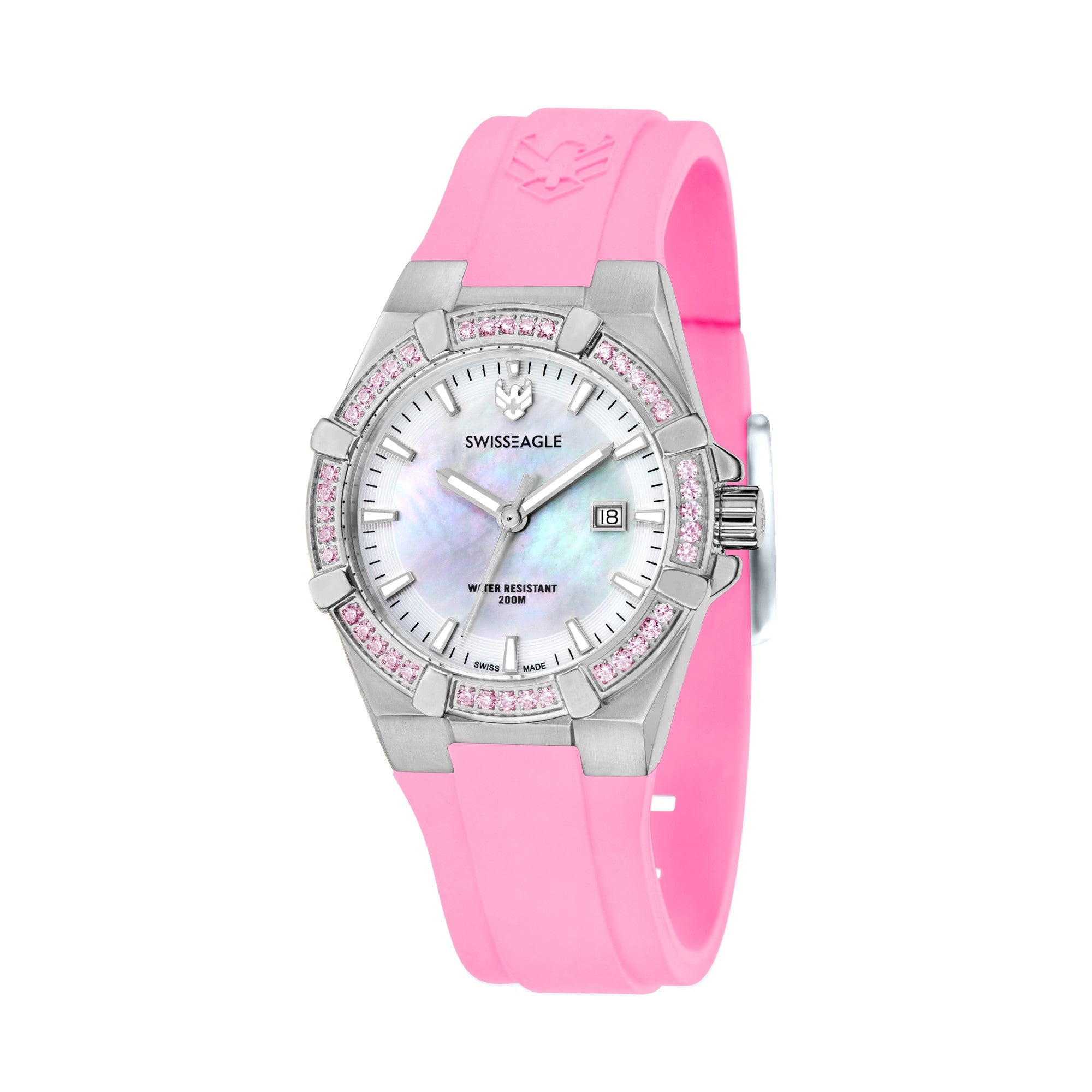 SWISS EAGLE Glide Quartz Mother Of Pearl SE-6041-06
