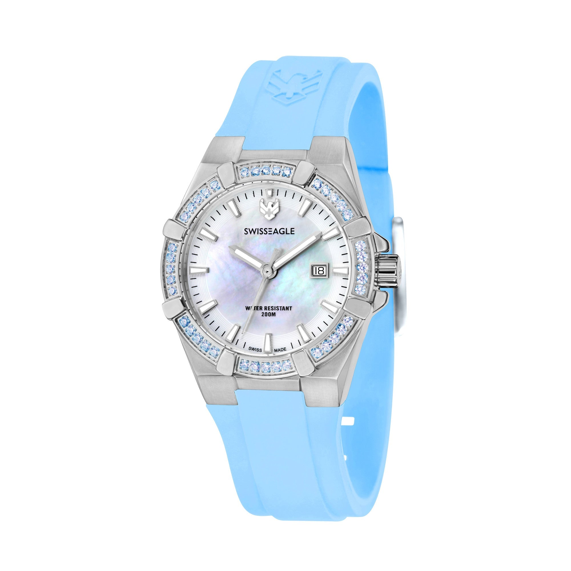 SWISS EAGLE Glide Quartz Mother Of Pearl SE-6041-08