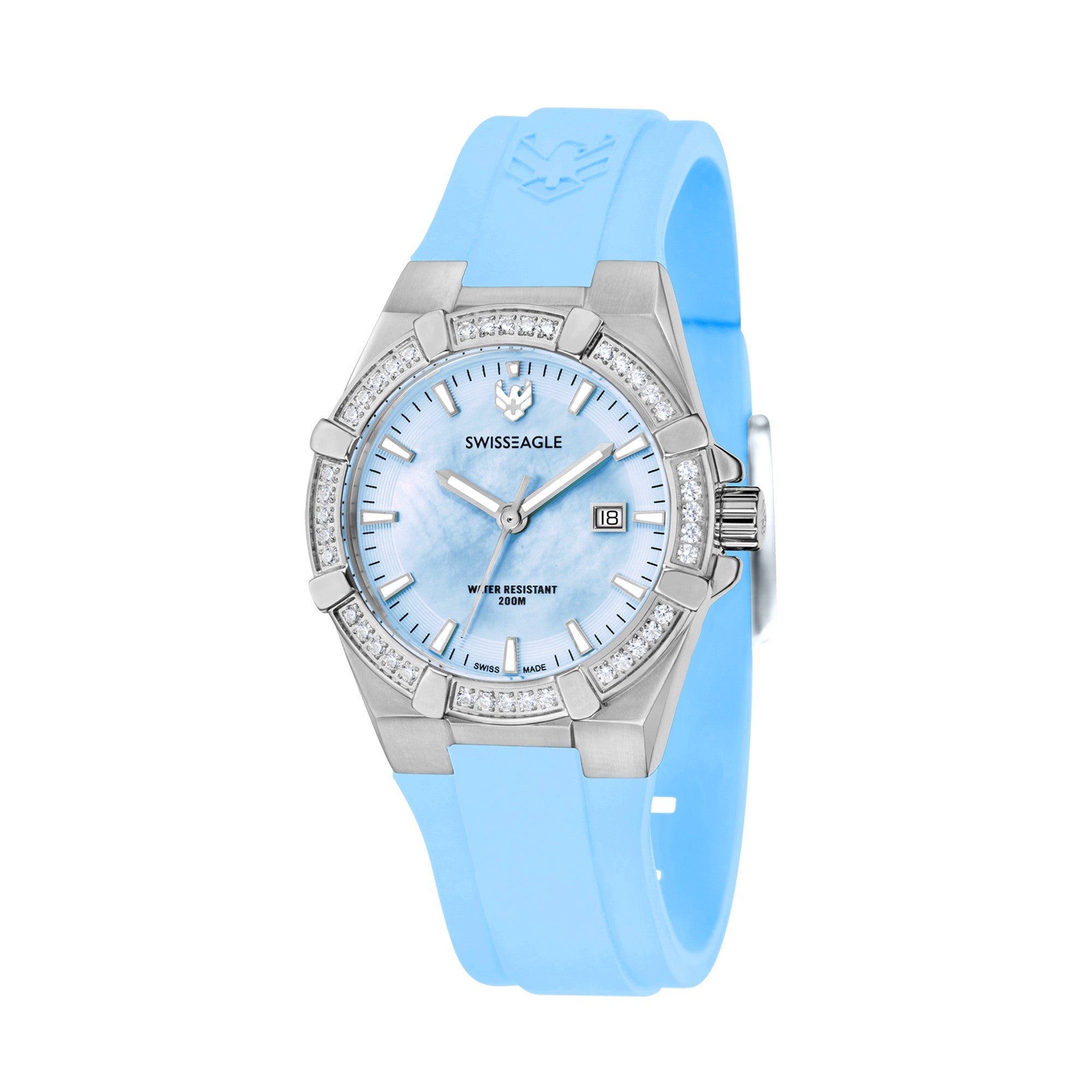 SWISS EAGLE Glide Quartz Mother Of Pearl SE-6041-09