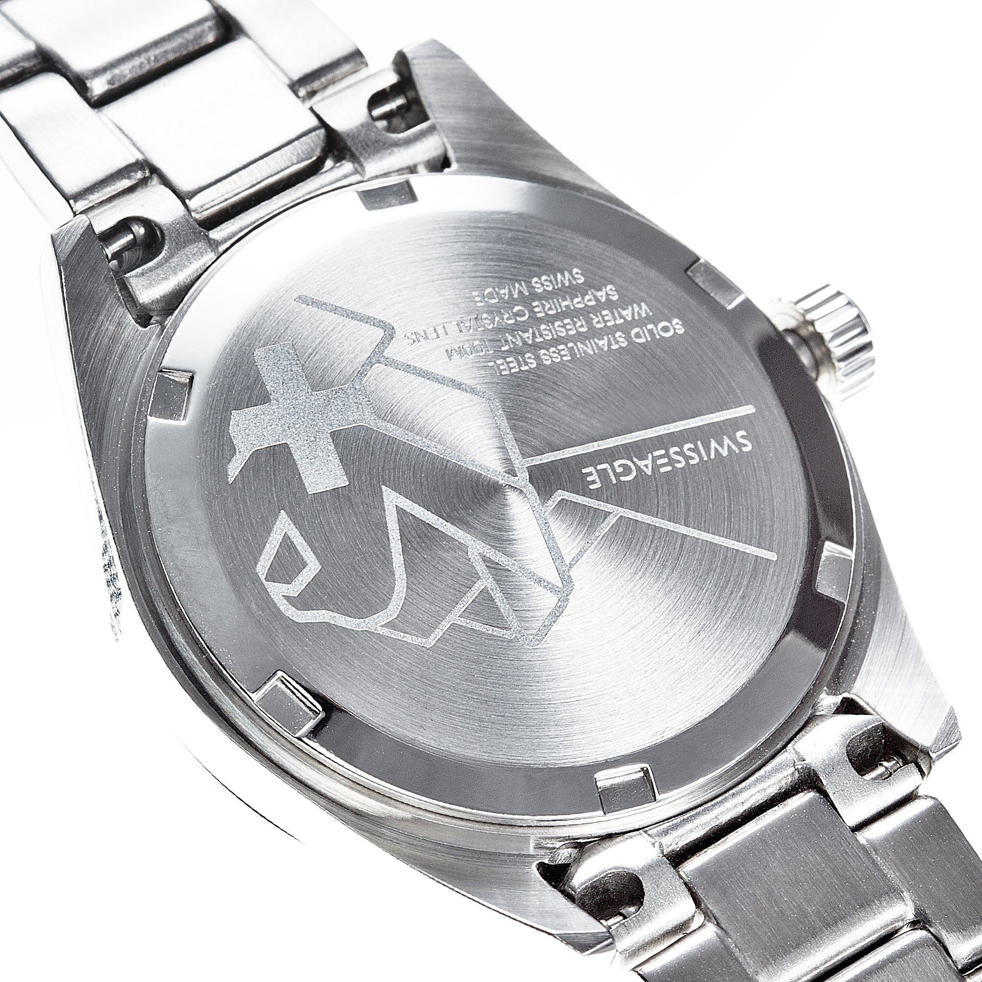 SWISS EAGLE Cadet Black Quartz SE-6048-11