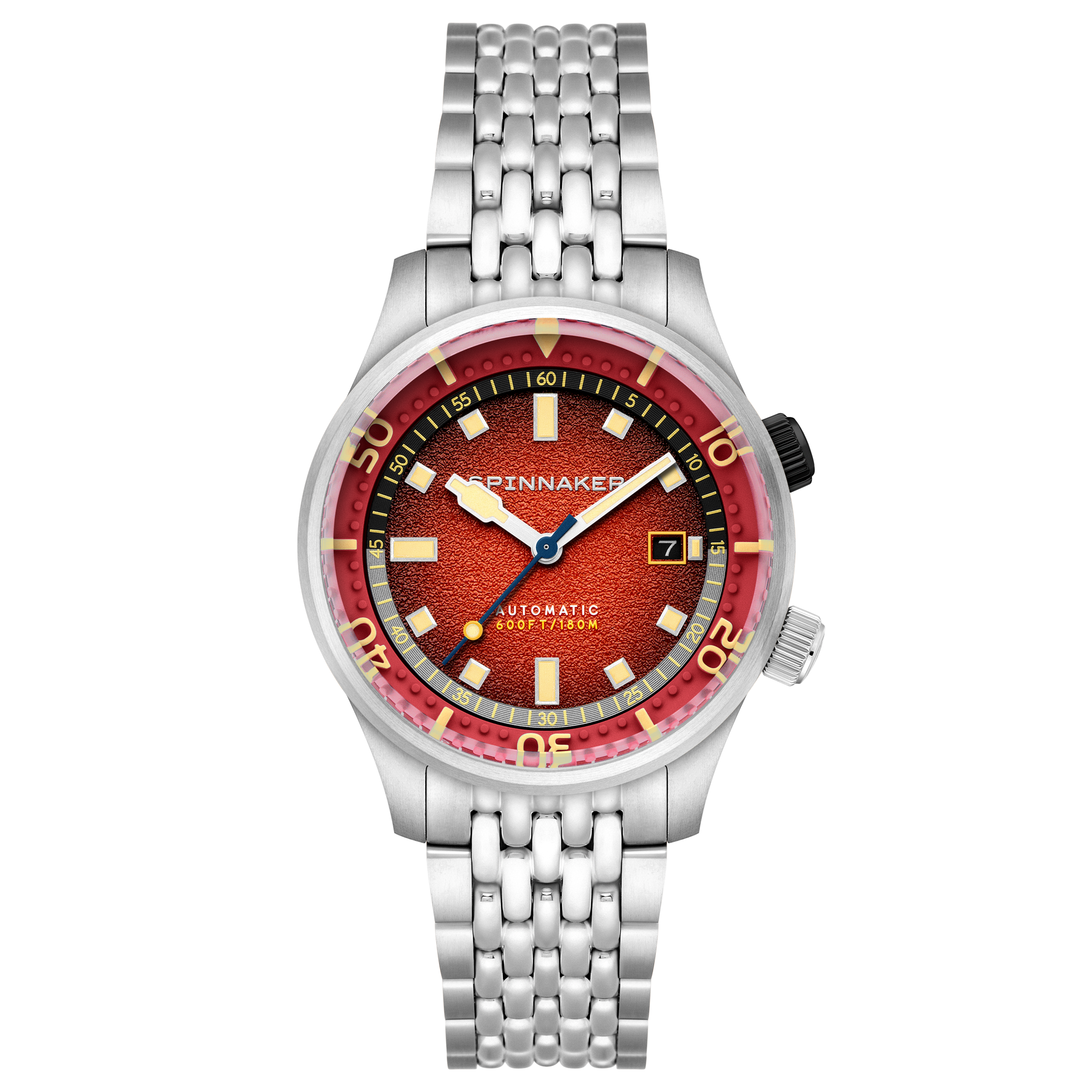 SPINNAKER Spinnaker Bradner Automatic Red Reef Men's Watch SP-5062-55
