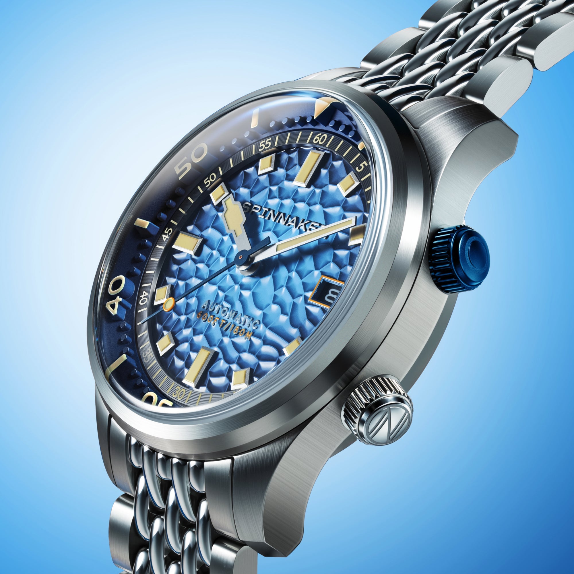 Spinnaker Bradner Automatic Glacier Blue Men's Watch SP-5062-66