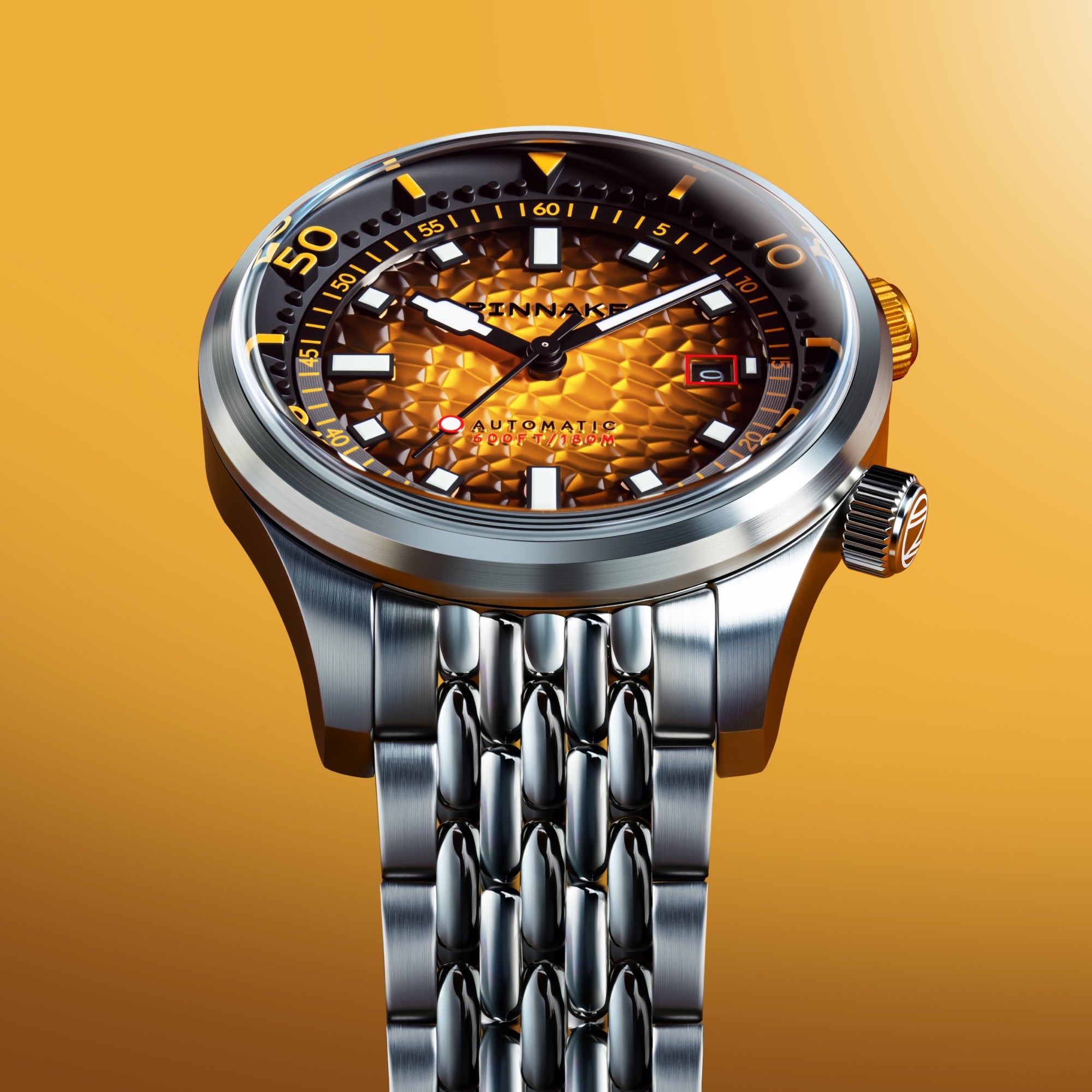 Spinnaker Bradner Automatic Saffron Splash Men's Watch SP-5062-88