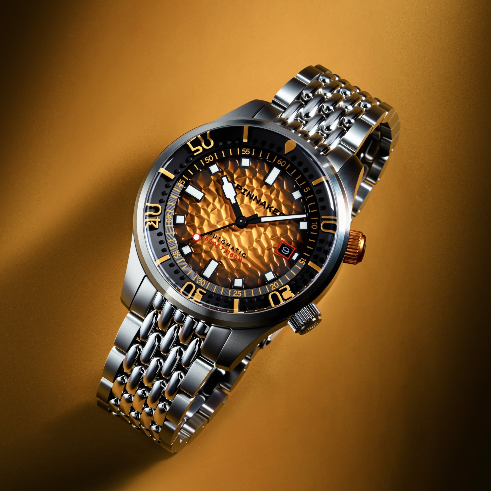 Spinnaker Bradner Automatic Saffron Splash Men's Watch SP-5062-88