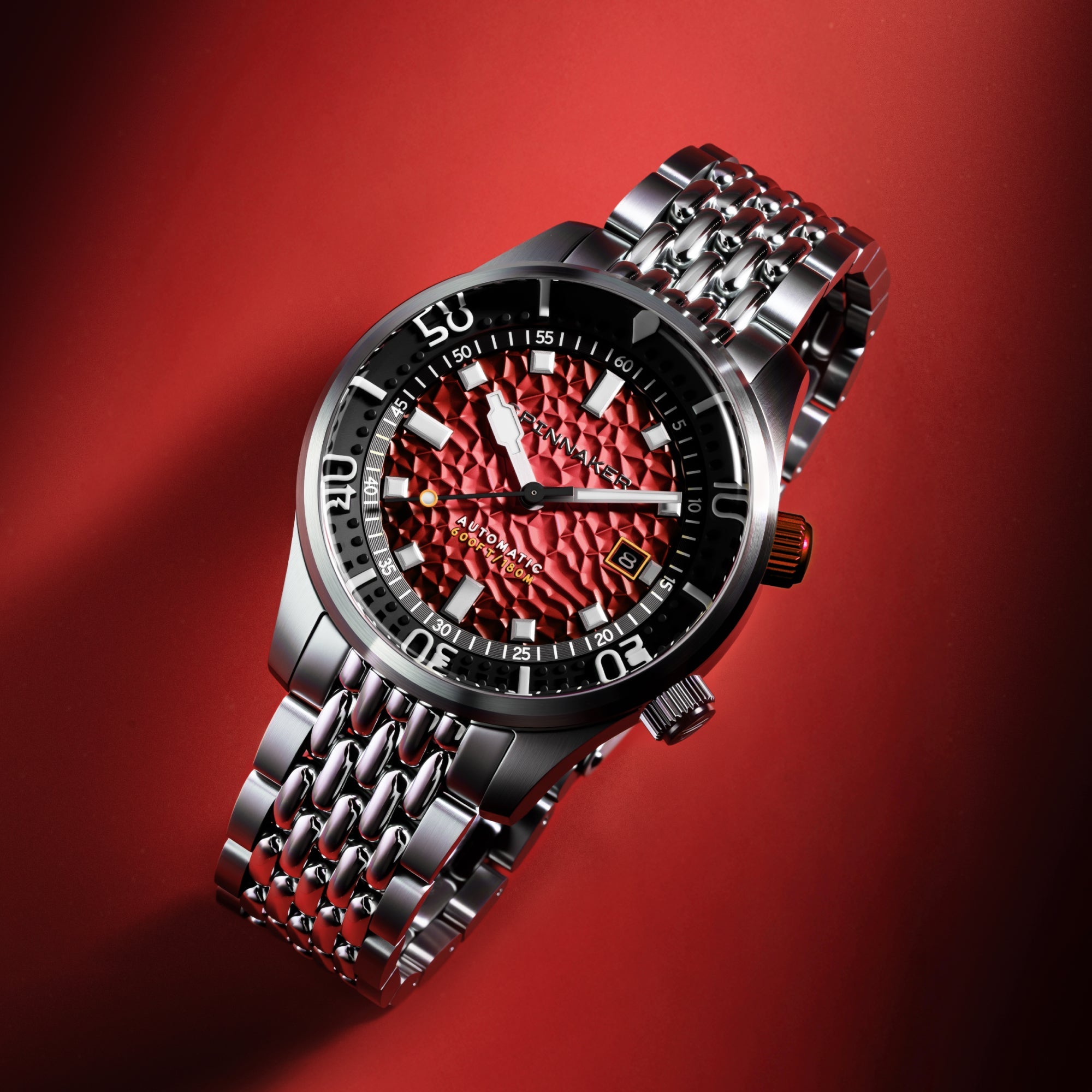 Spinnaker Bradner Automatic Scarlet Horizon Men's Watch SP-5062-99