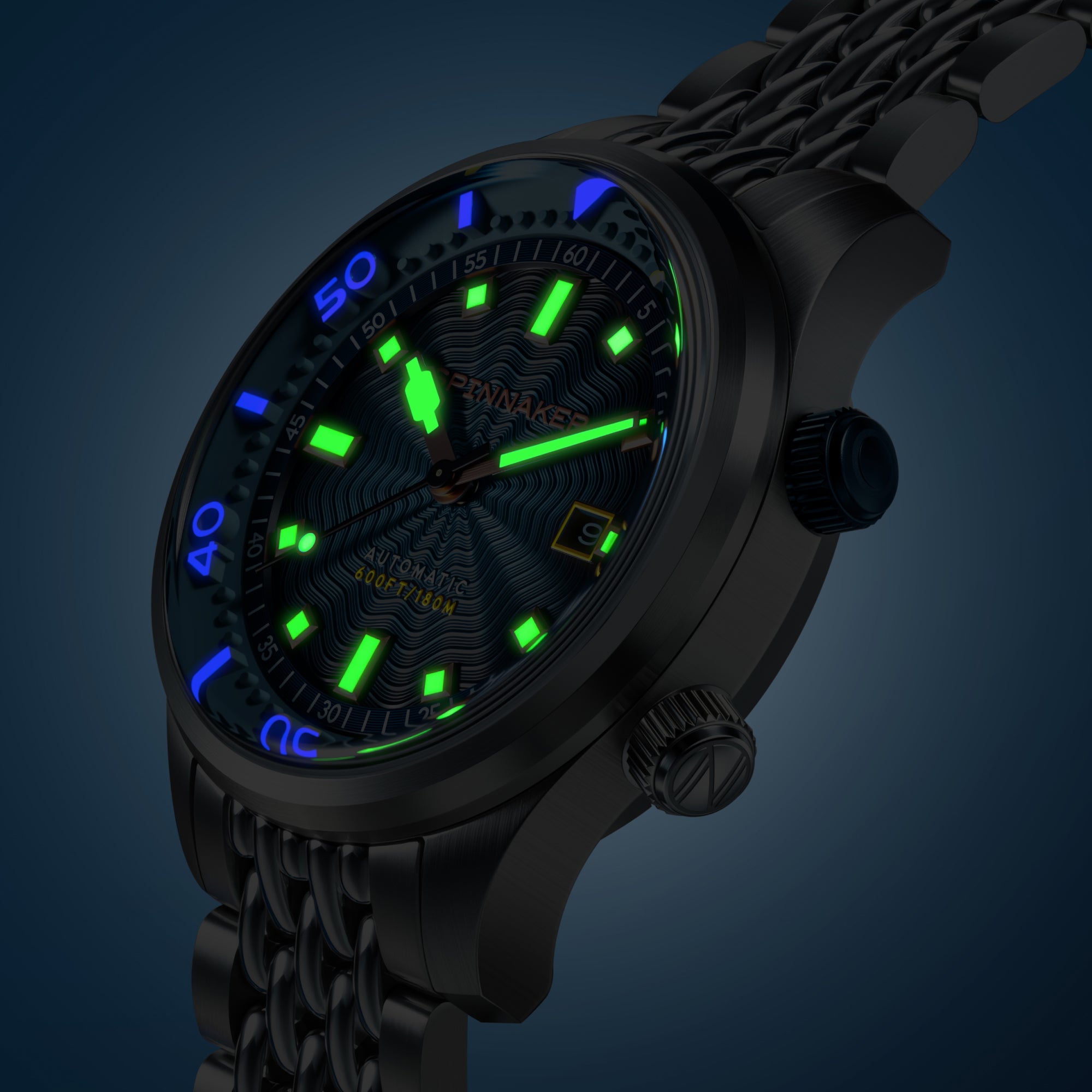 Spinnaker Bradner Automatic Marine Breeze Men's Watch SP-5062-CC
