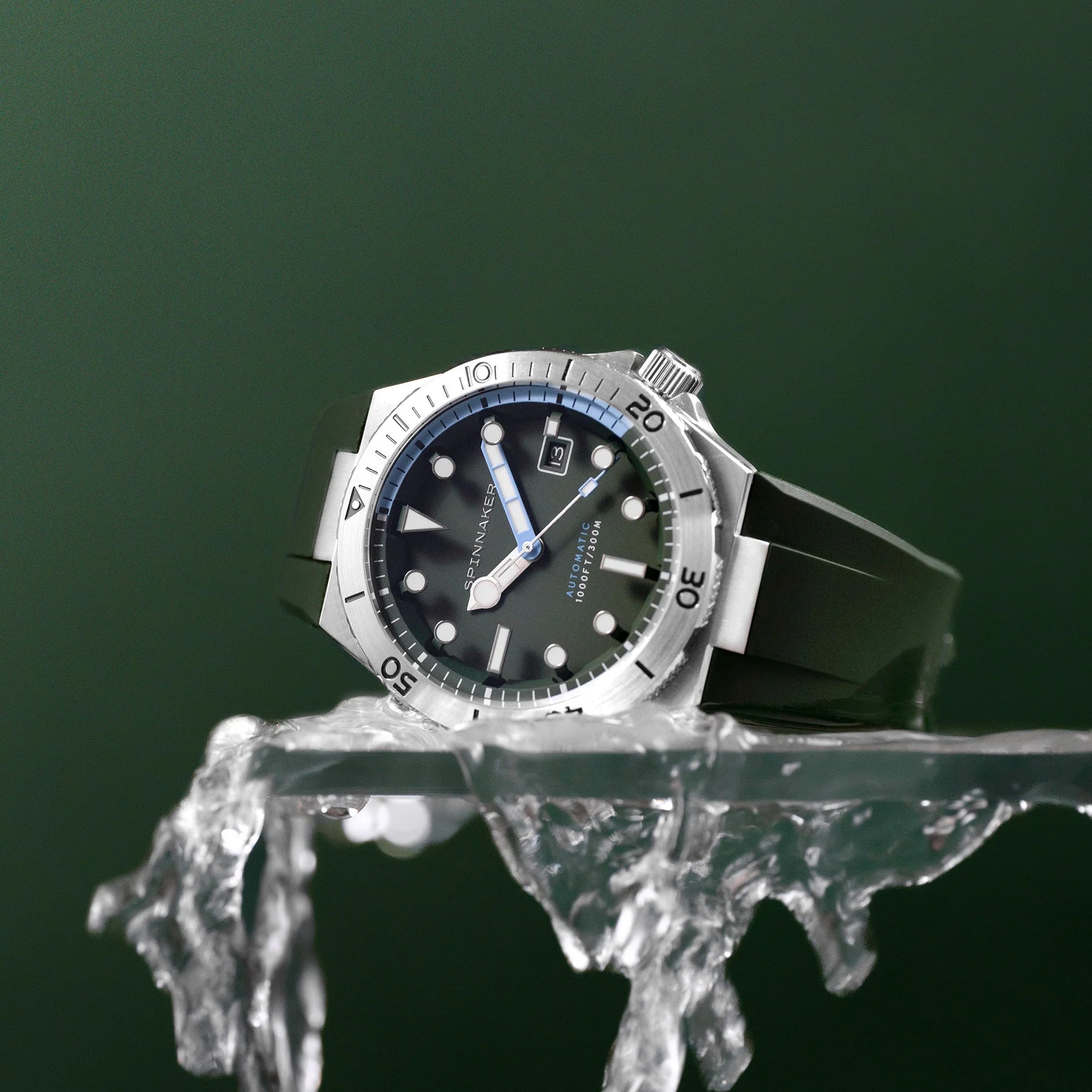 SPINNAKER Spinnaker Boettger Forest Shadow Japanese Automatic Men's Watch SP-5083-EE