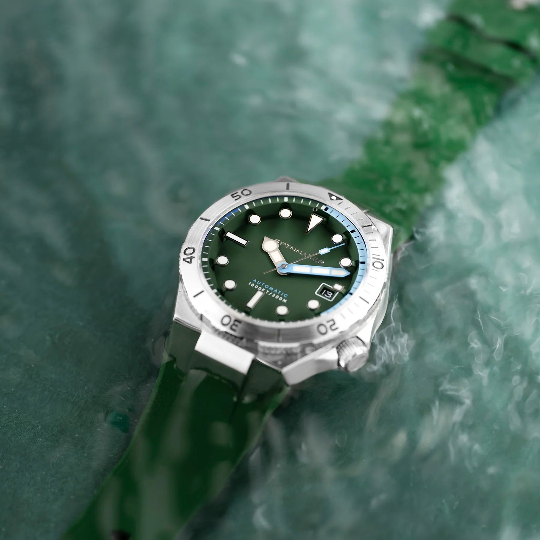 SPINNAKER Spinnaker Boettger Forest Shadow Japanese Automatic Men's Watch SP-5083-EE