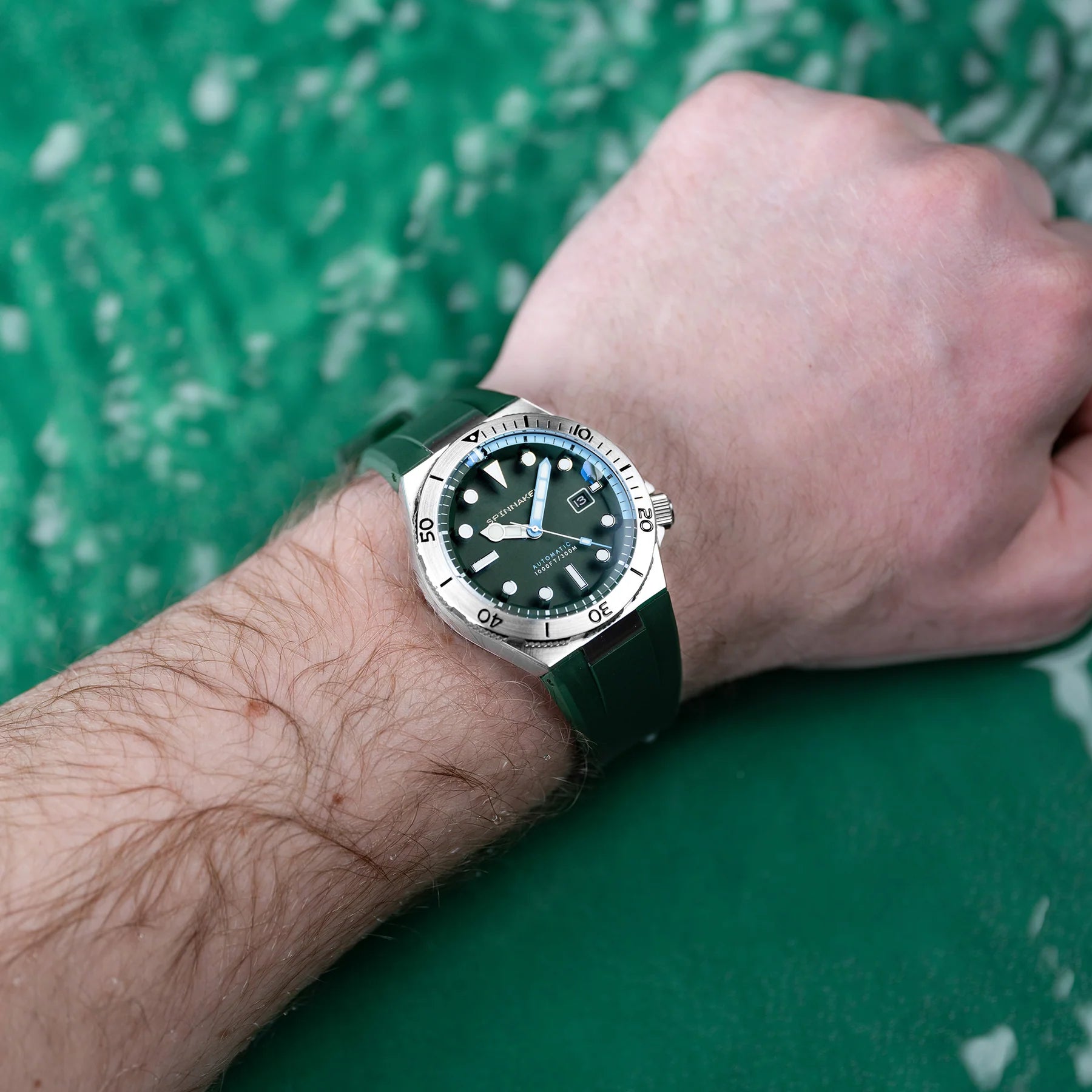 SPINNAKER Spinnaker Boettger Forest Shadow Japanese Automatic Men's Watch SP-5083-EE