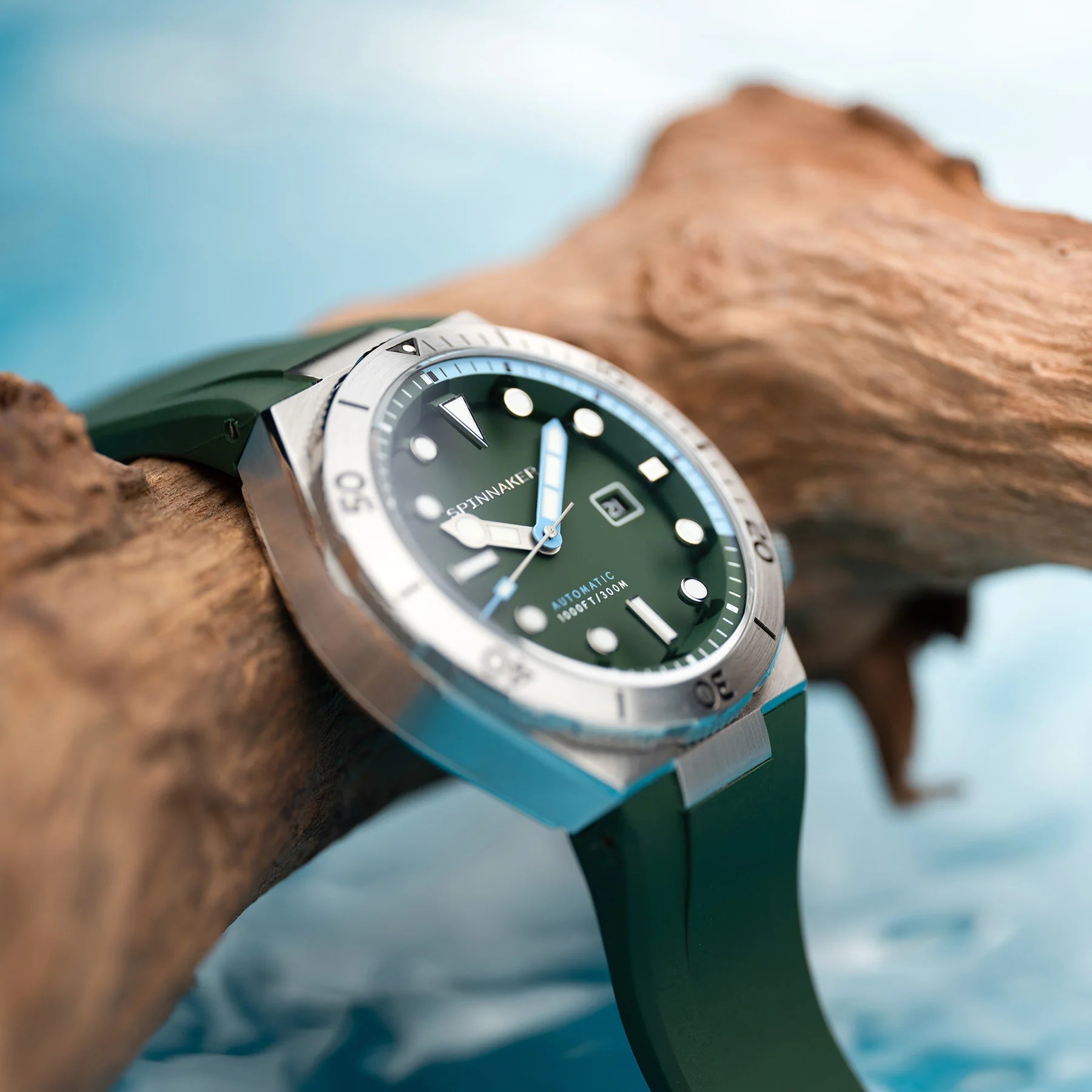 SPINNAKER Spinnaker Boettger Forest Shadow Japanese Automatic Men's Watch SP-5083-EE