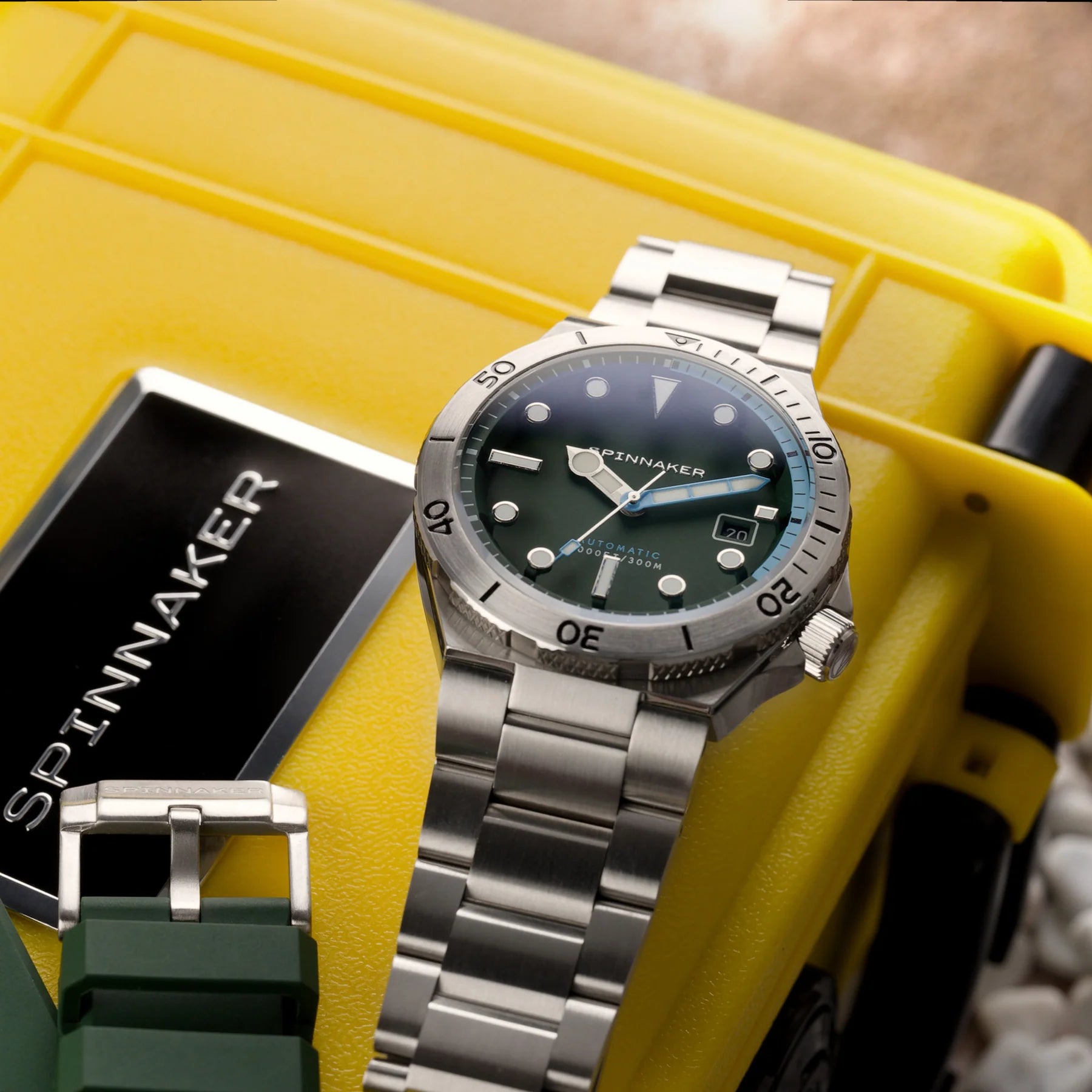 SPINNAKER Spinnaker Boettger Forest Shadow Japanese Automatic Men's Watch SP-5083-EE