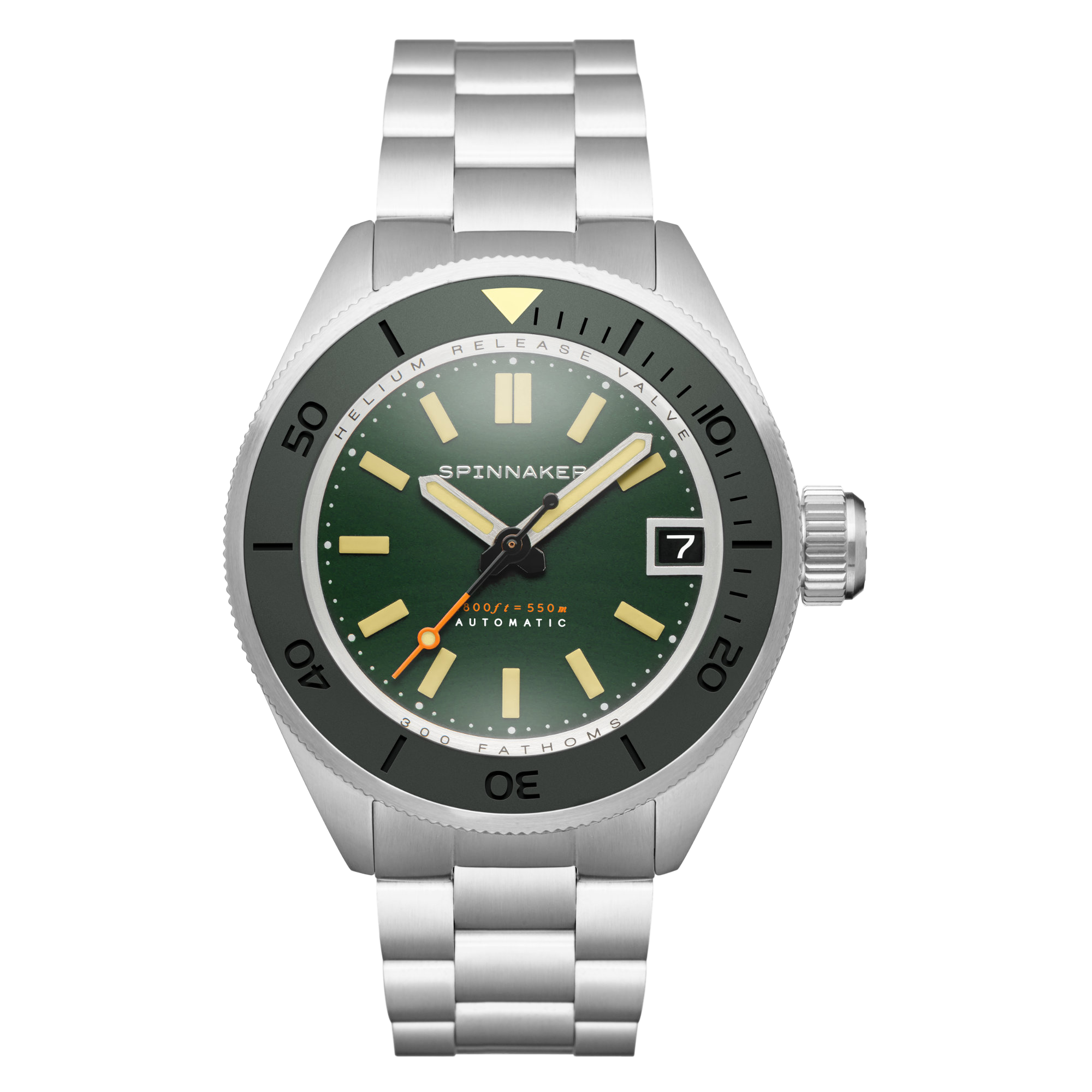 SPINNAKER Spinnaker Piccard Men's Japanese Automatic Hunter Green Watch SP-5098-11