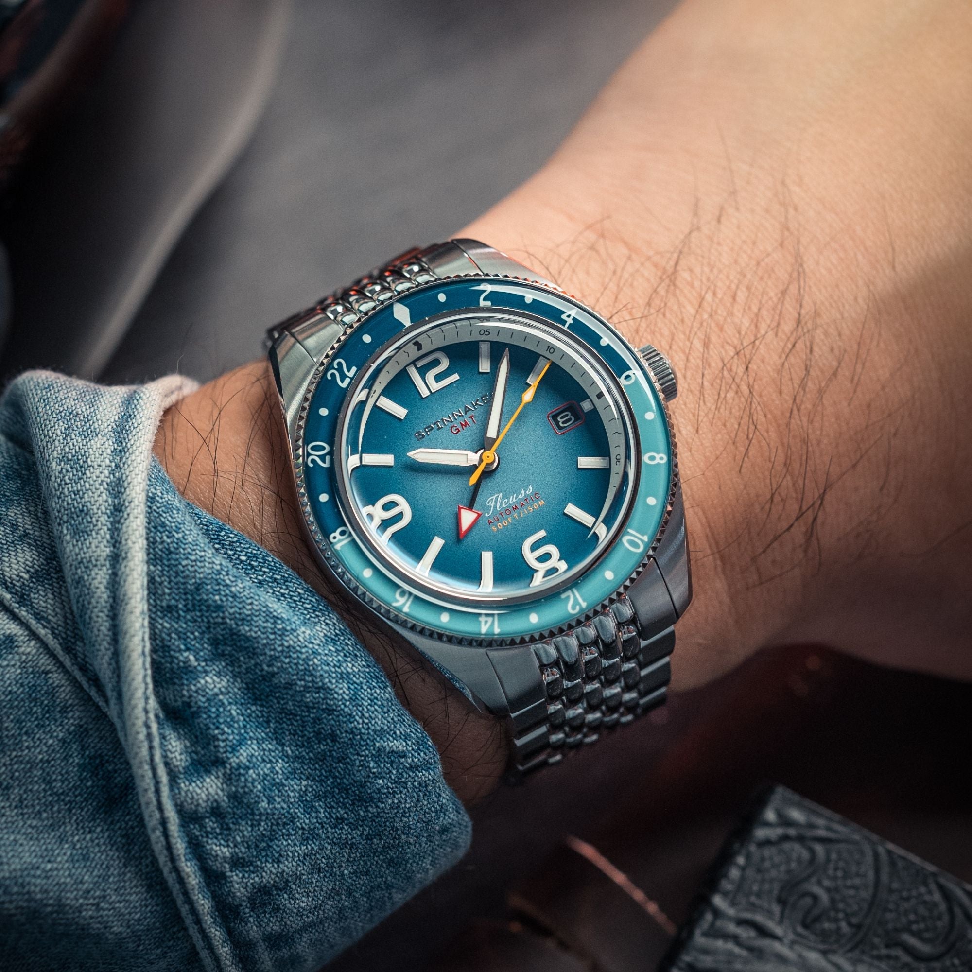 Nebula Blue Fleuss GMT Automatic