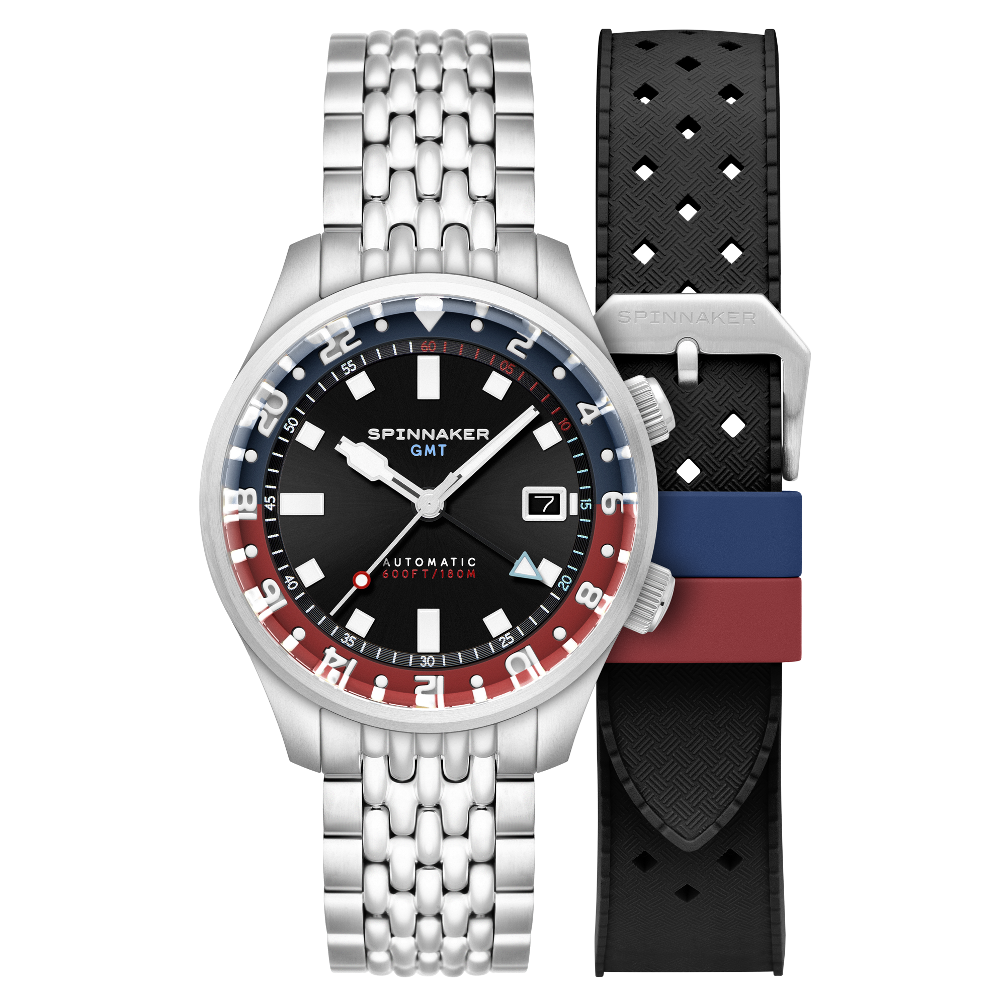 SPINNAKER Spinnaker Bradner GMT Automatic Parisian Night Men's Watch SP-5121-55