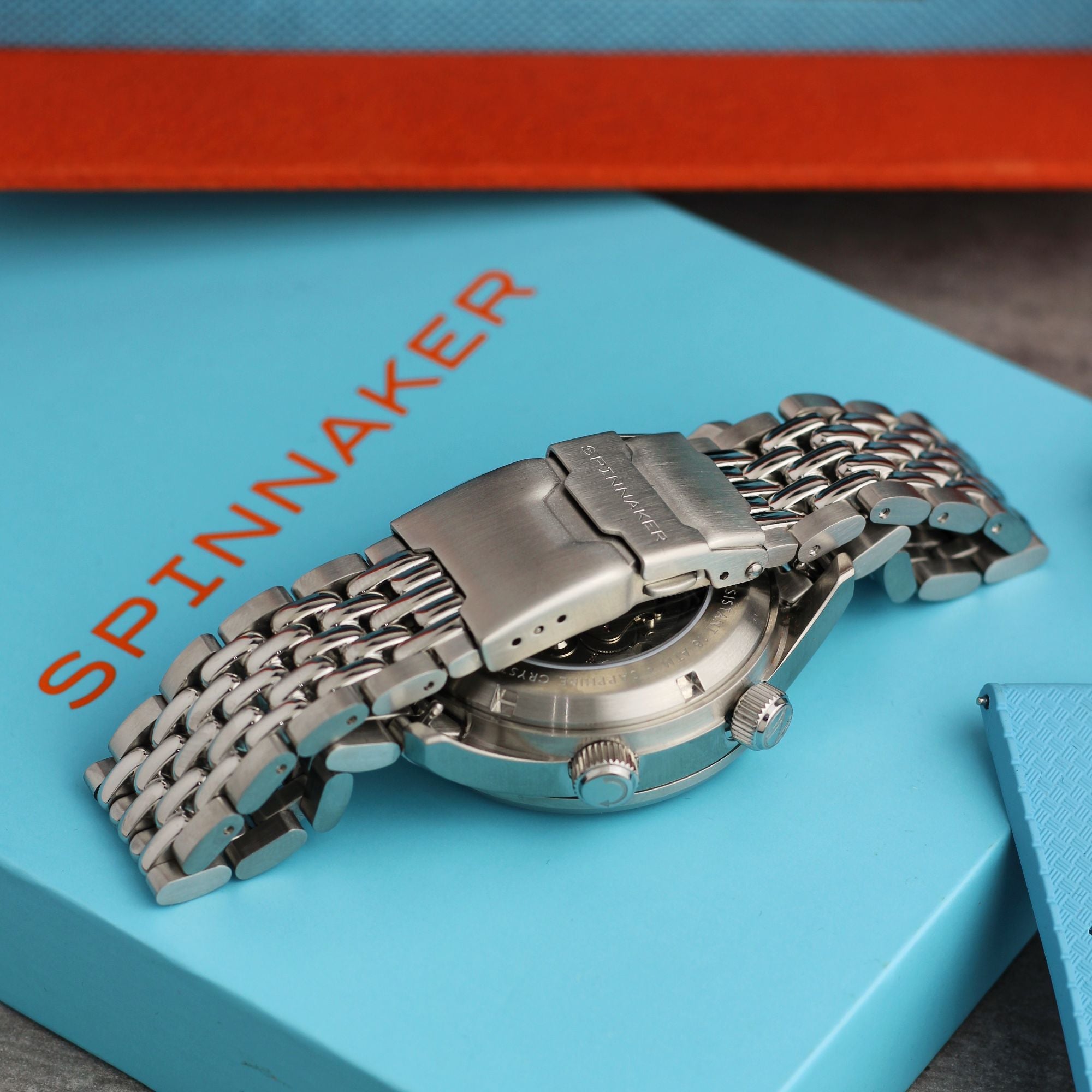SPINNAKER Spinnaker Bradner GMT Automatic Aquamarine Blue Men's Watch