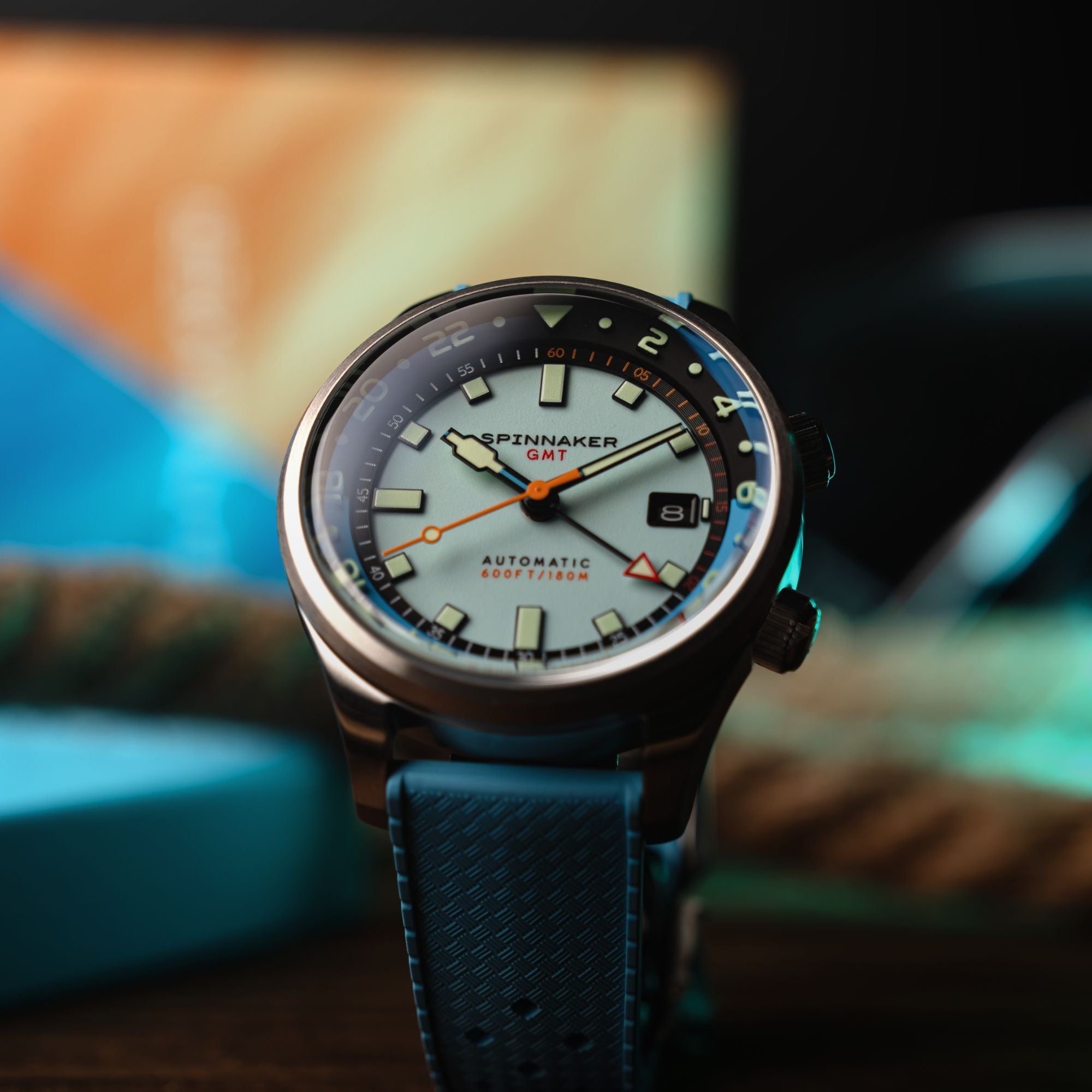 SPINNAKER Spinnaker Bradner GMT Automatic Aquamarine Blue Men's Watch