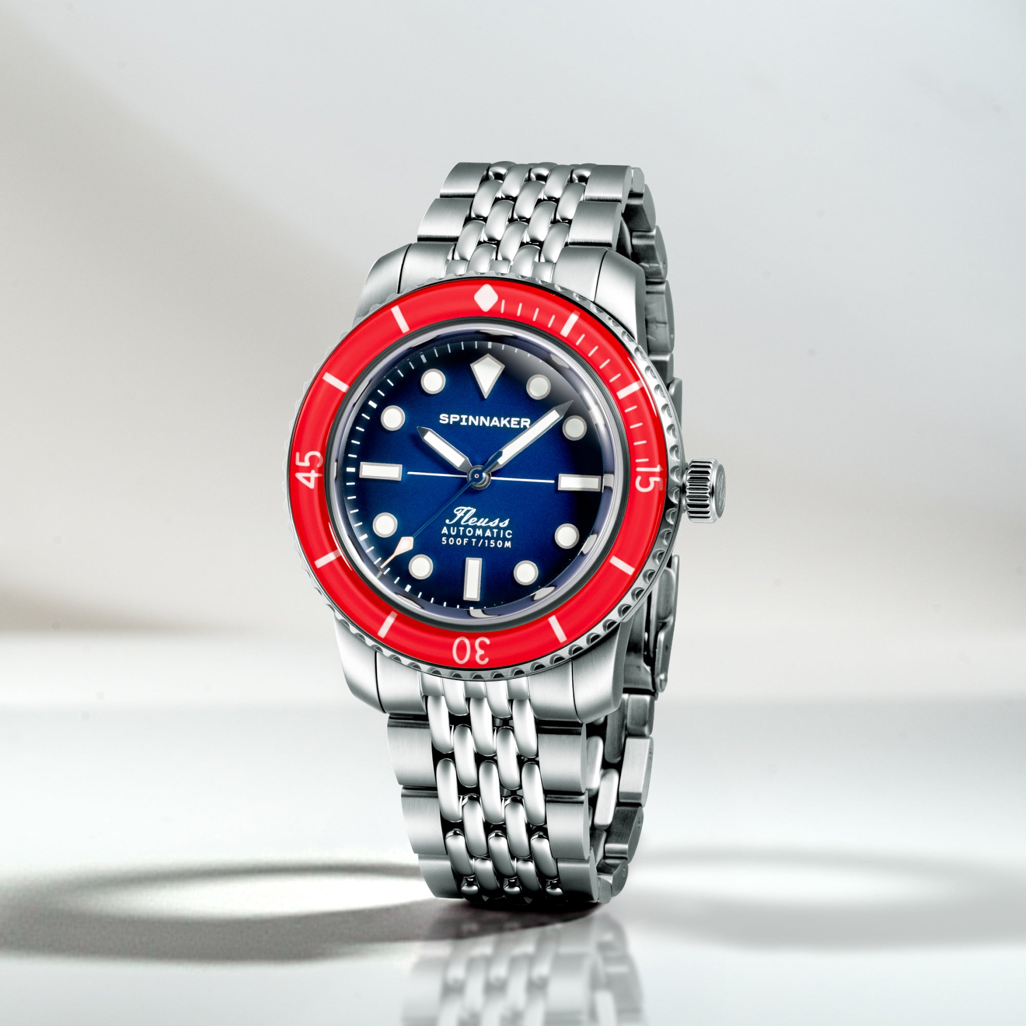 SPINNAKER Spinnaker Fleuss 40 Automatic Royal Splash Men's Watch SP-5133-DD