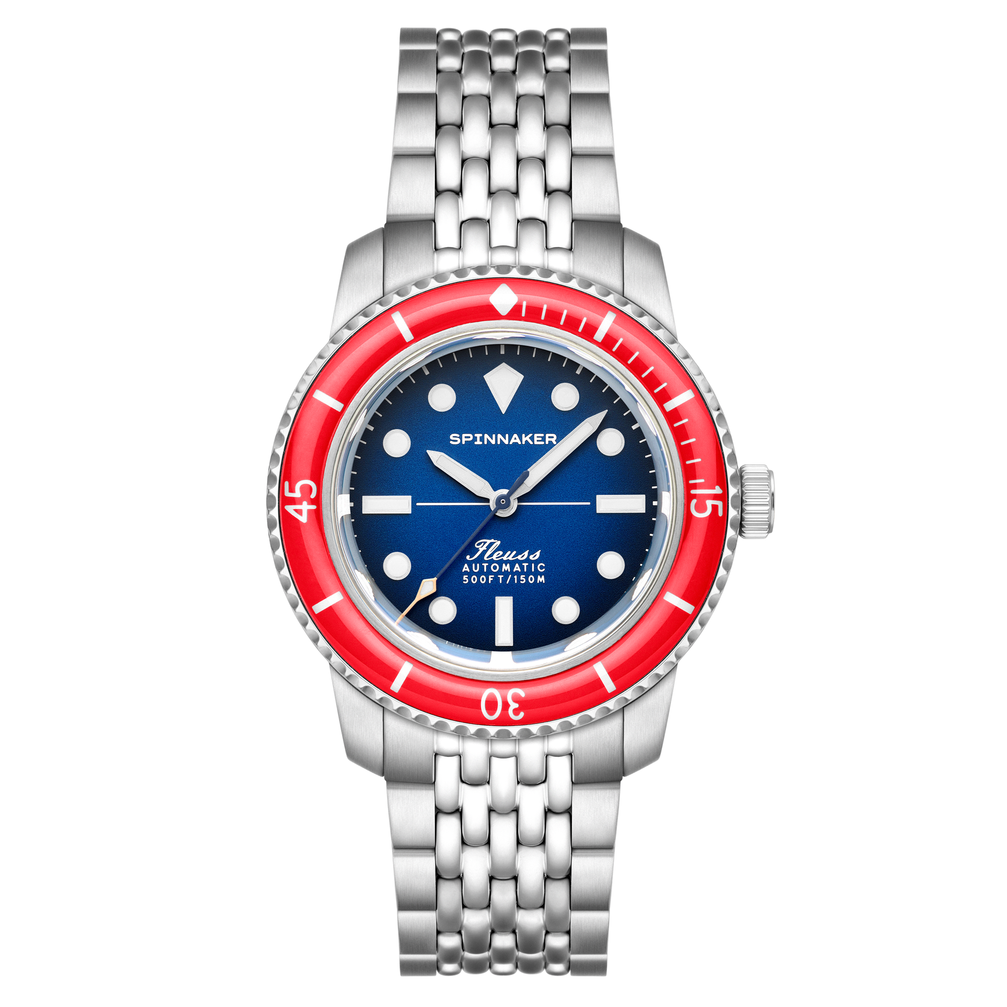 SPINNAKER Spinnaker Fleuss 40 Automatic Royal Splash Men's Watch SP-5133-DD