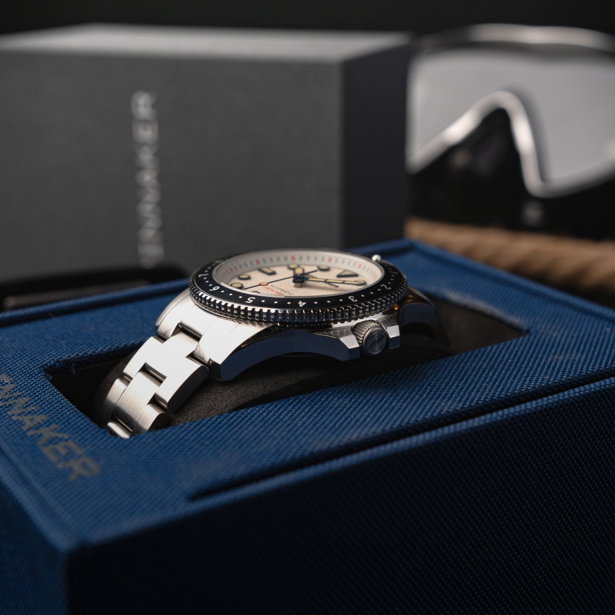 SPINNAKER Spinnaker Croft Pioneer Automatic Fog Grey Men's Watch SP-5136-55