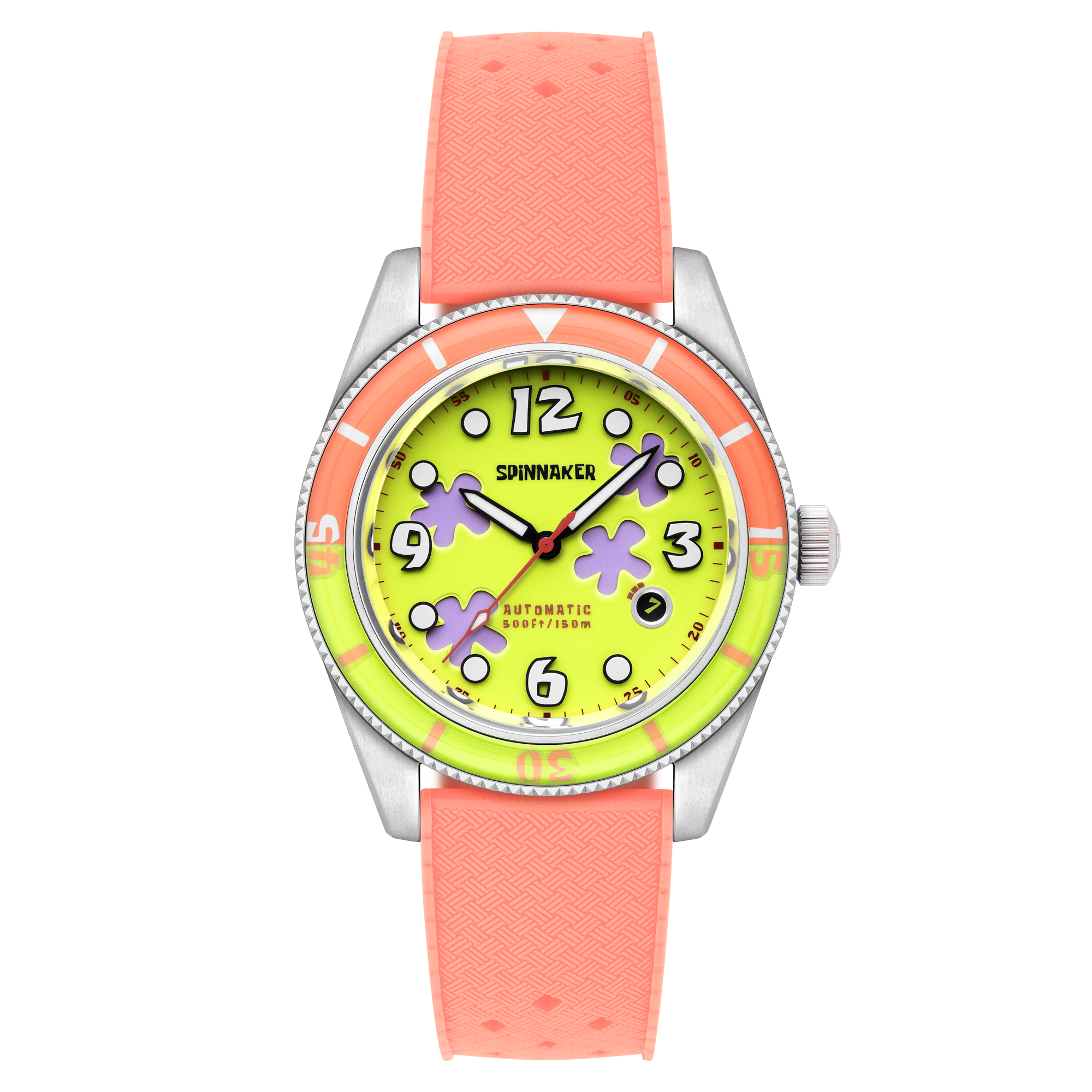 SPINNAKER Spinnaker Fleuss Automatic Spongebob Squarepants Conch Street Limited Edition Patrick Pants Men's Watch SP-5151-02 (Damaged Packaging)