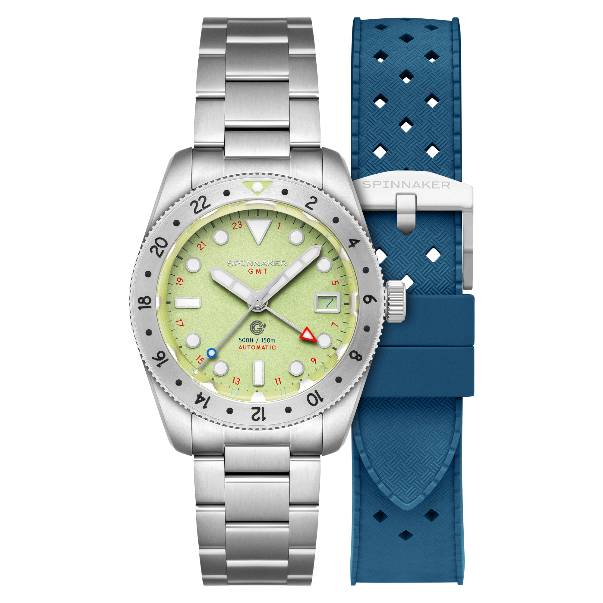 Croft 39 GMT Automatic Spinnaker Croft 39 Gmt Automatic Mint Moment Men's Watch SP-5157-44