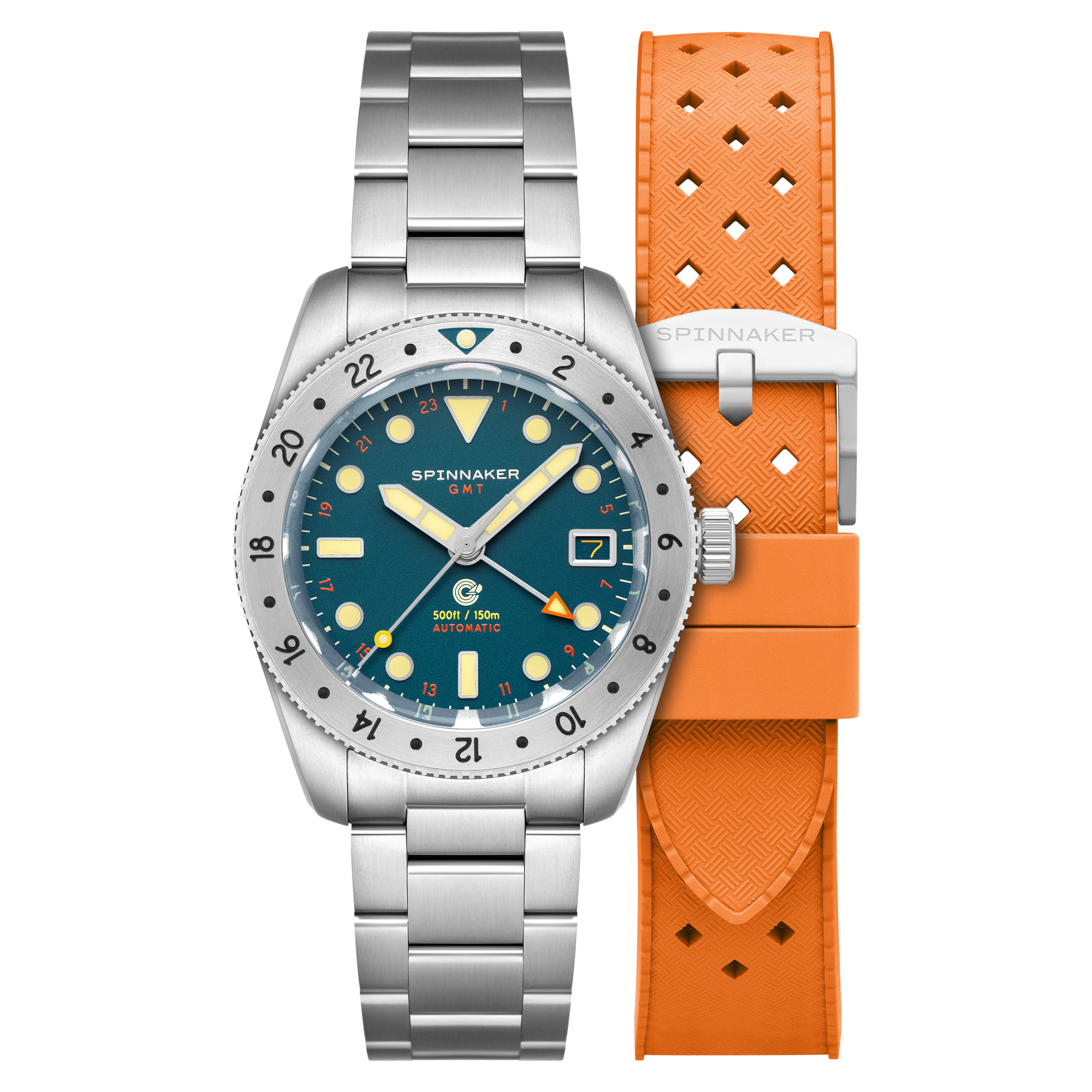 Croft 39 GMT Automatic Spinnaker Croft 39 Gmt Automatic Pacific Pulse Men's Watch SP-5157-55