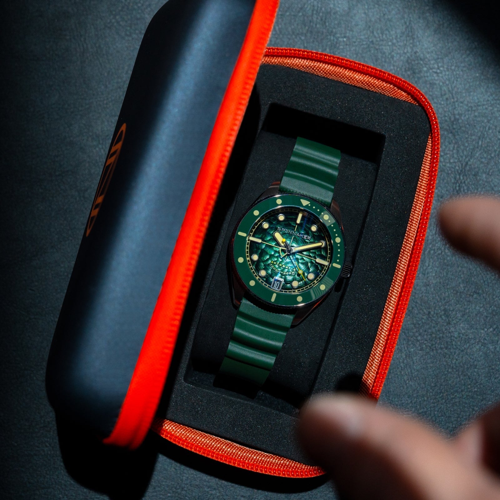 SPINNAKER Spinnaker Challenger Automatic Sea Green Men's Watch SP-5159-22
