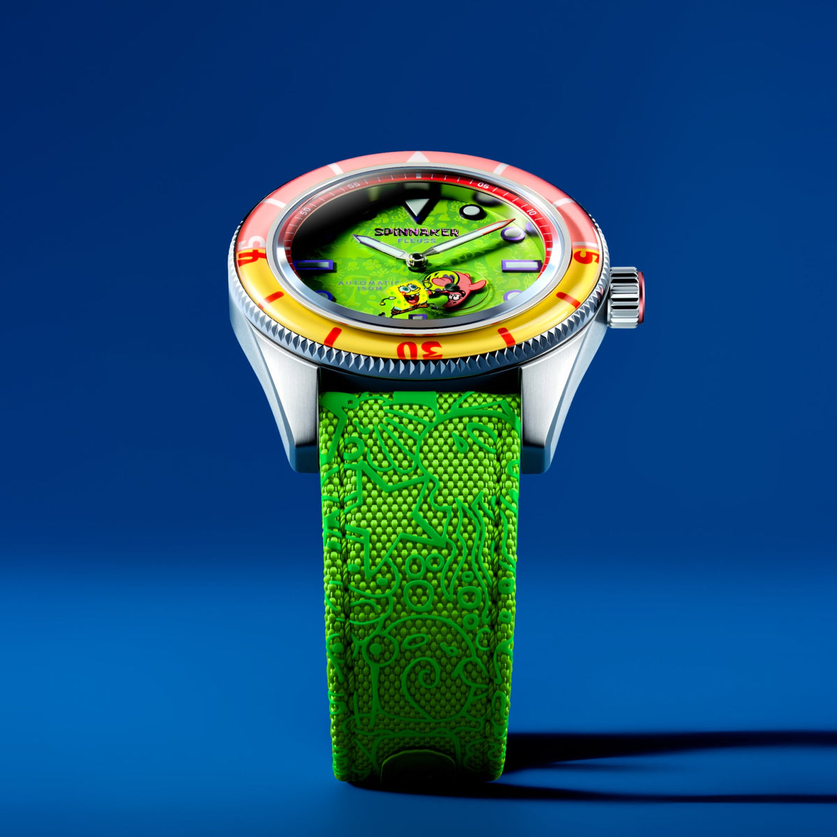 SPINNAKER Spinnaker Fleuss Automatic Spongebob Squarepants Shell Mates Limited Edition Patrick Green Men's Watch SP-5160-06