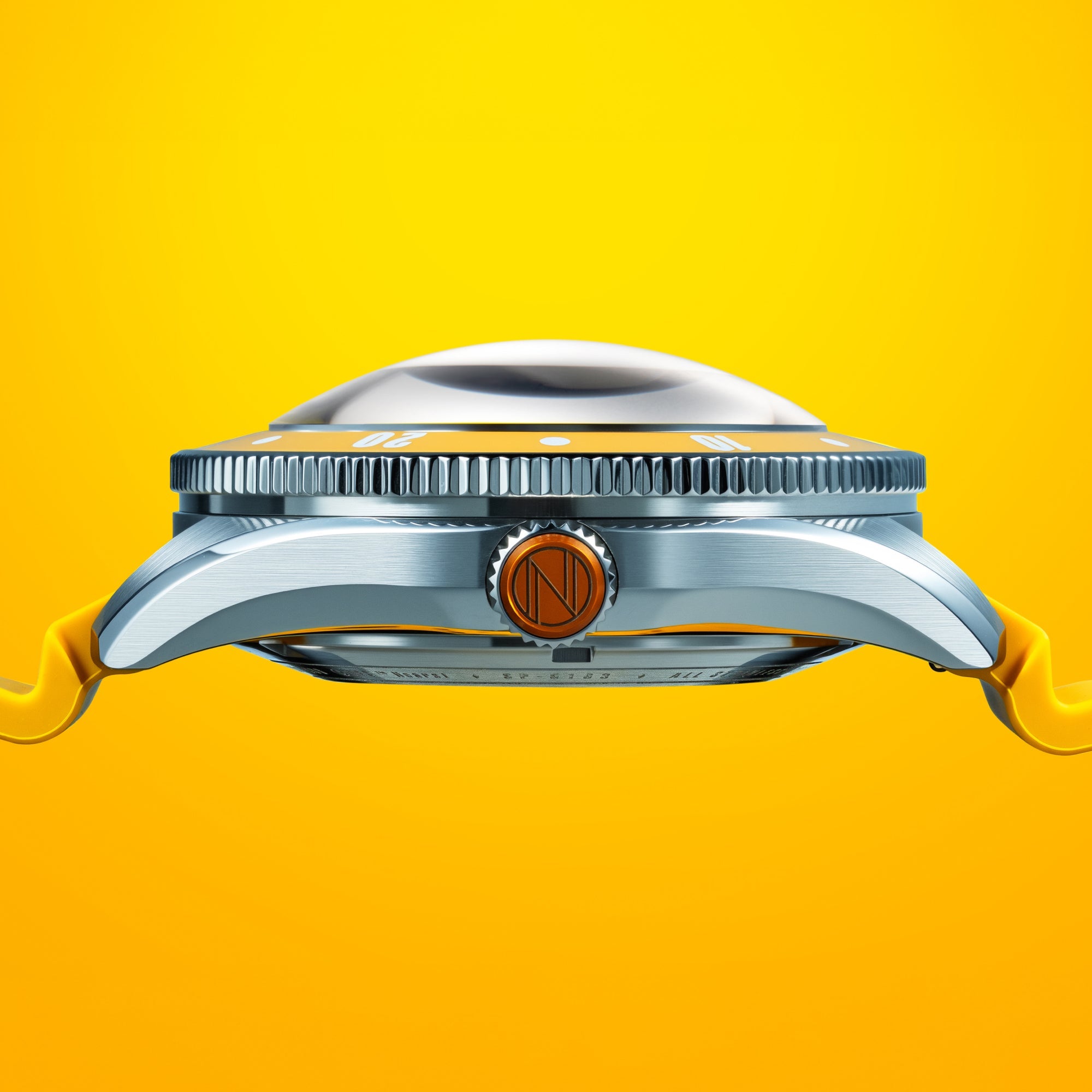 SPINNAKER Spinnaker Challenger Automatic Popeye Anchor Arms Limited Edition Corncob Yellow Men's Watch SP-5163-01