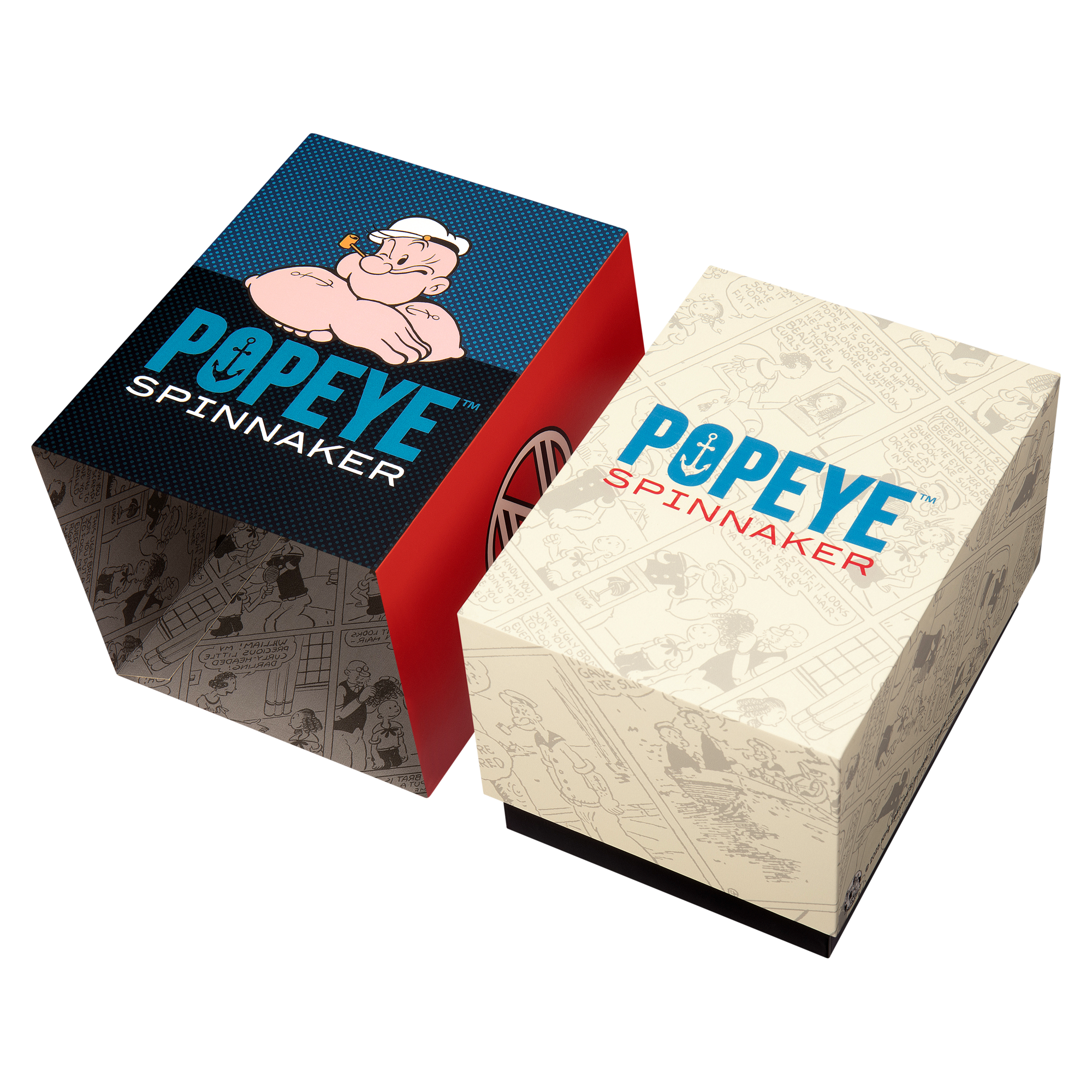 SPINNAKER Spinnaker Challenger Automatic Popeye Anchor Arms Limited Edition Blue Buoy Men's Watch SP-5163-02