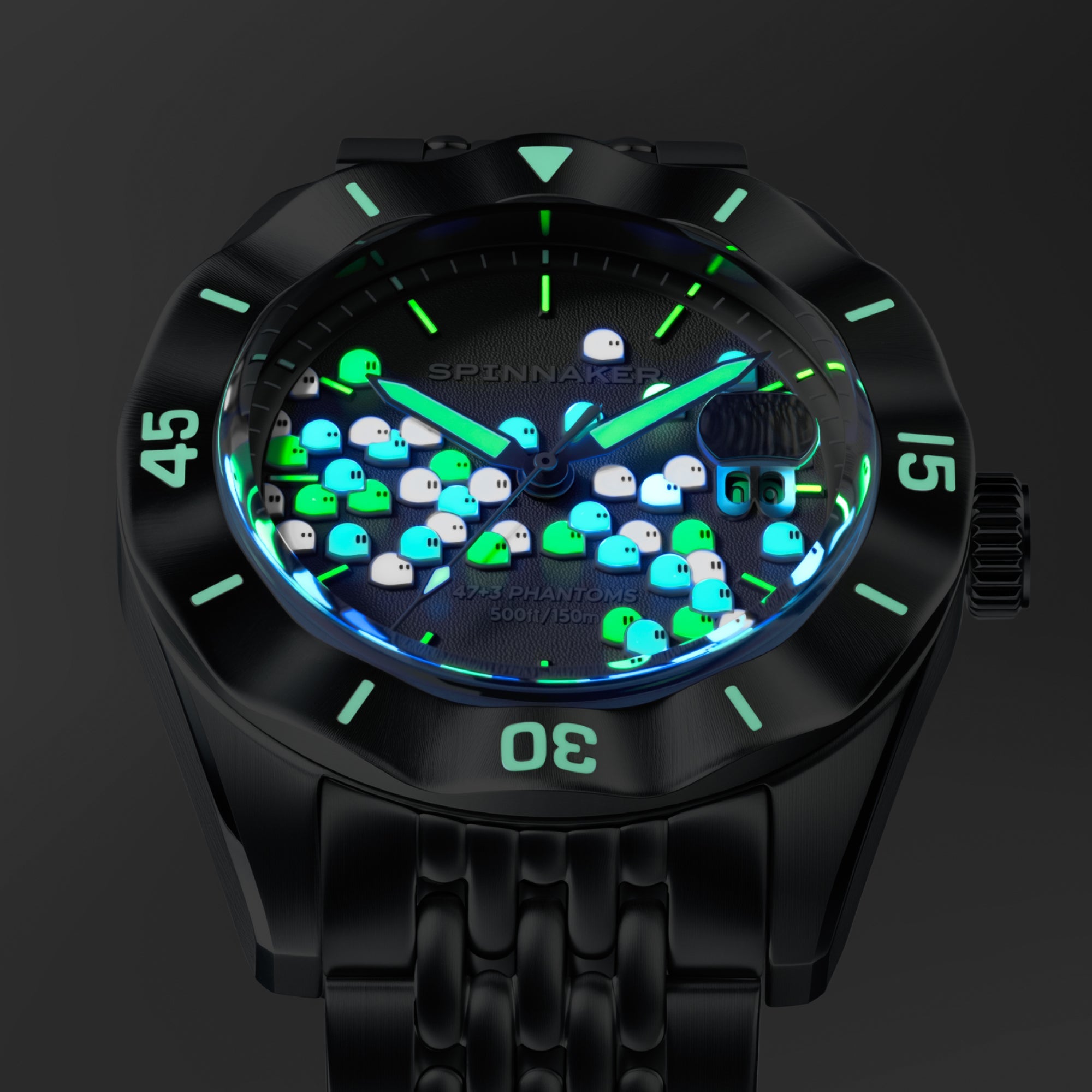 Spinnaker Fleuss Automatic Seconde Seconde 2025 Edition 43mm Phantom White Men's Watch SP-5170-11B