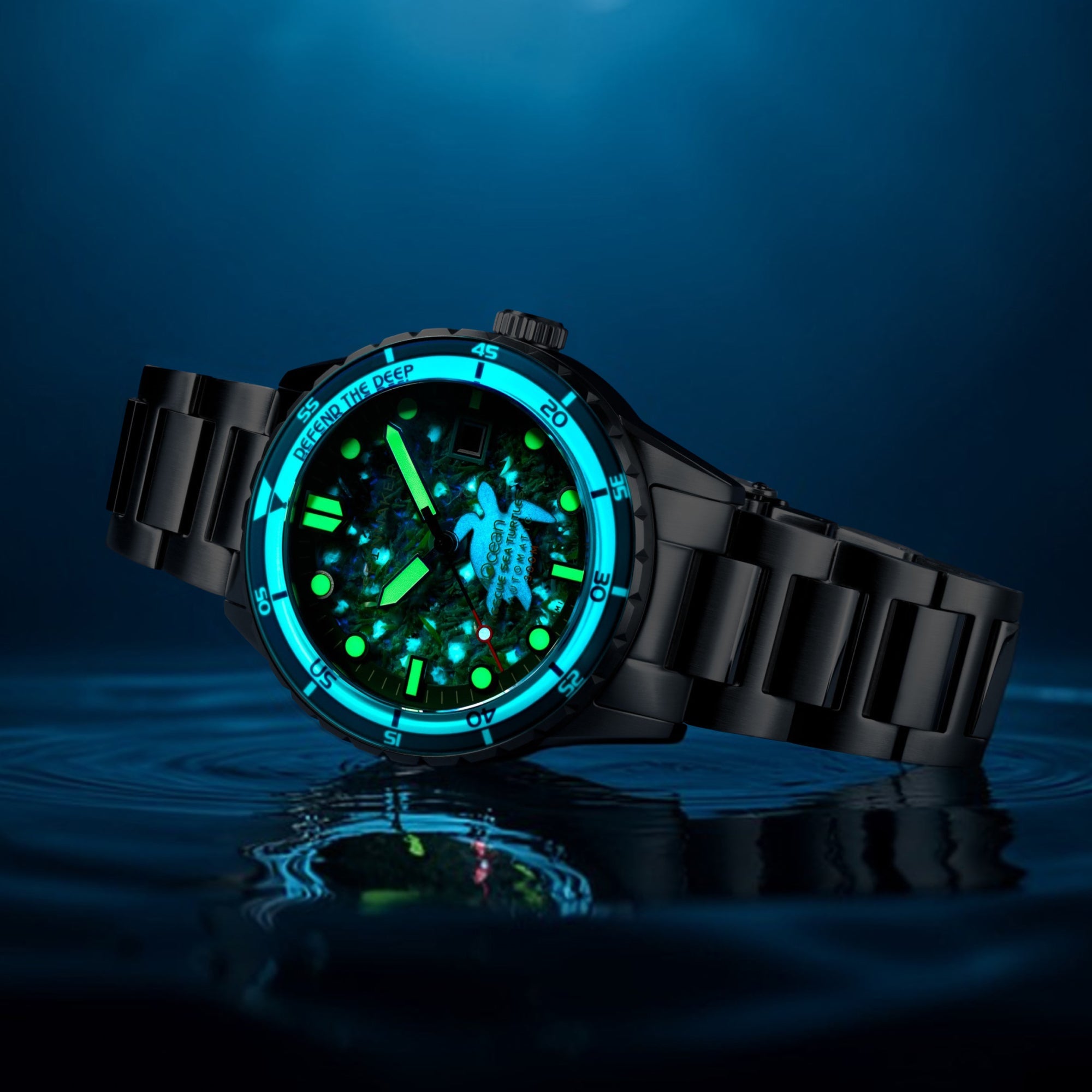SPINNAKER Spinnaker Hass Automatic 4Ocean Limited Edition Sea Turtles Men's Watch SP-5172-33