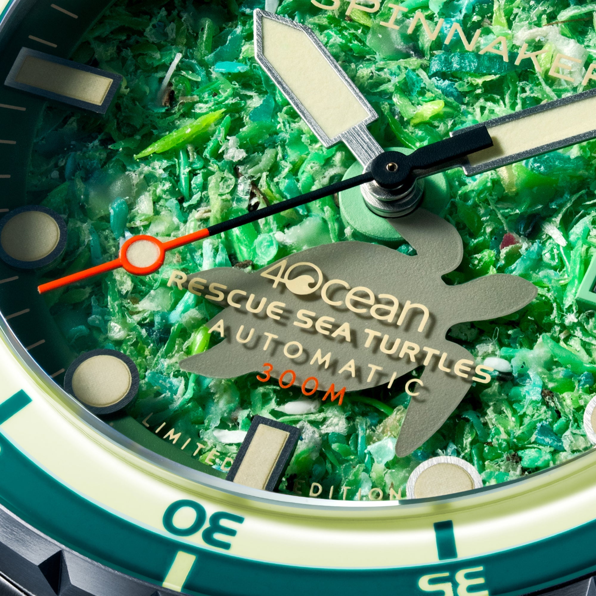 SPINNAKER Spinnaker Hass Automatic 4Ocean Limited Edition Sea Turtles Men's Watch SP-5172-33