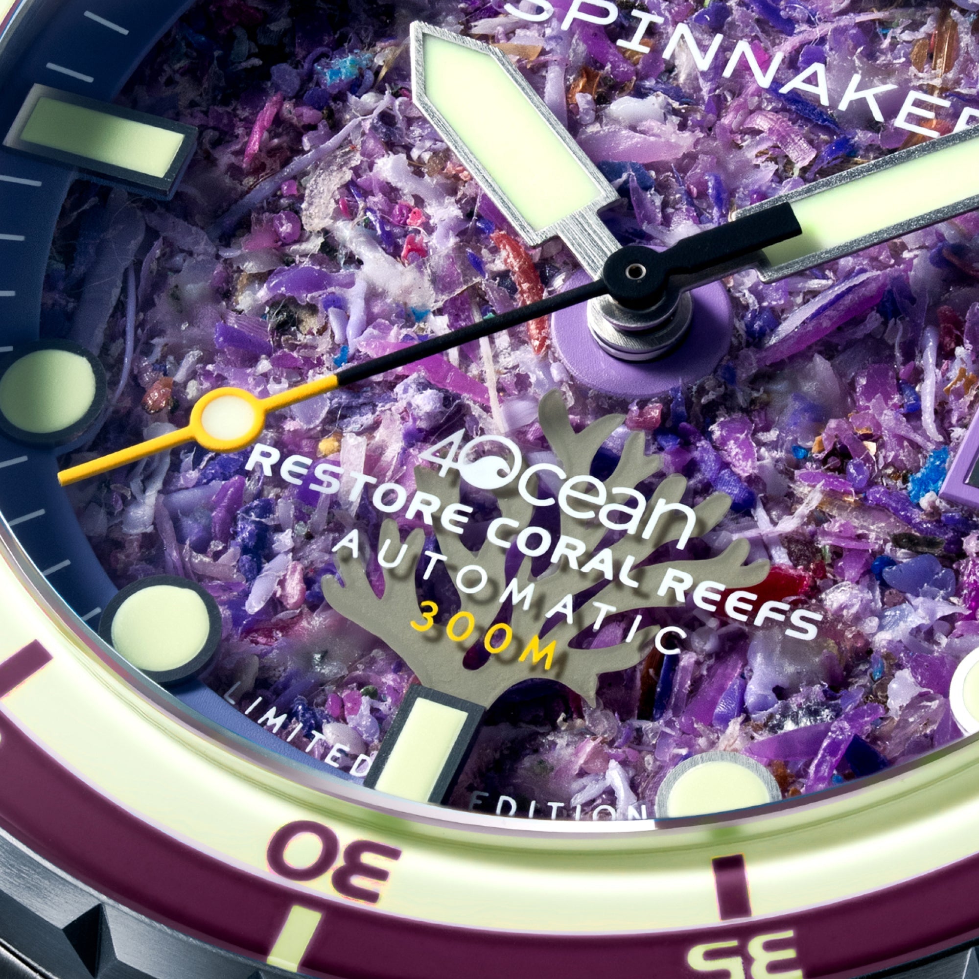 SPINNAKER Spinnaker Hass Automatic 4Ocean Limited Edition Coral Reef Men's Watch SP-5172-44