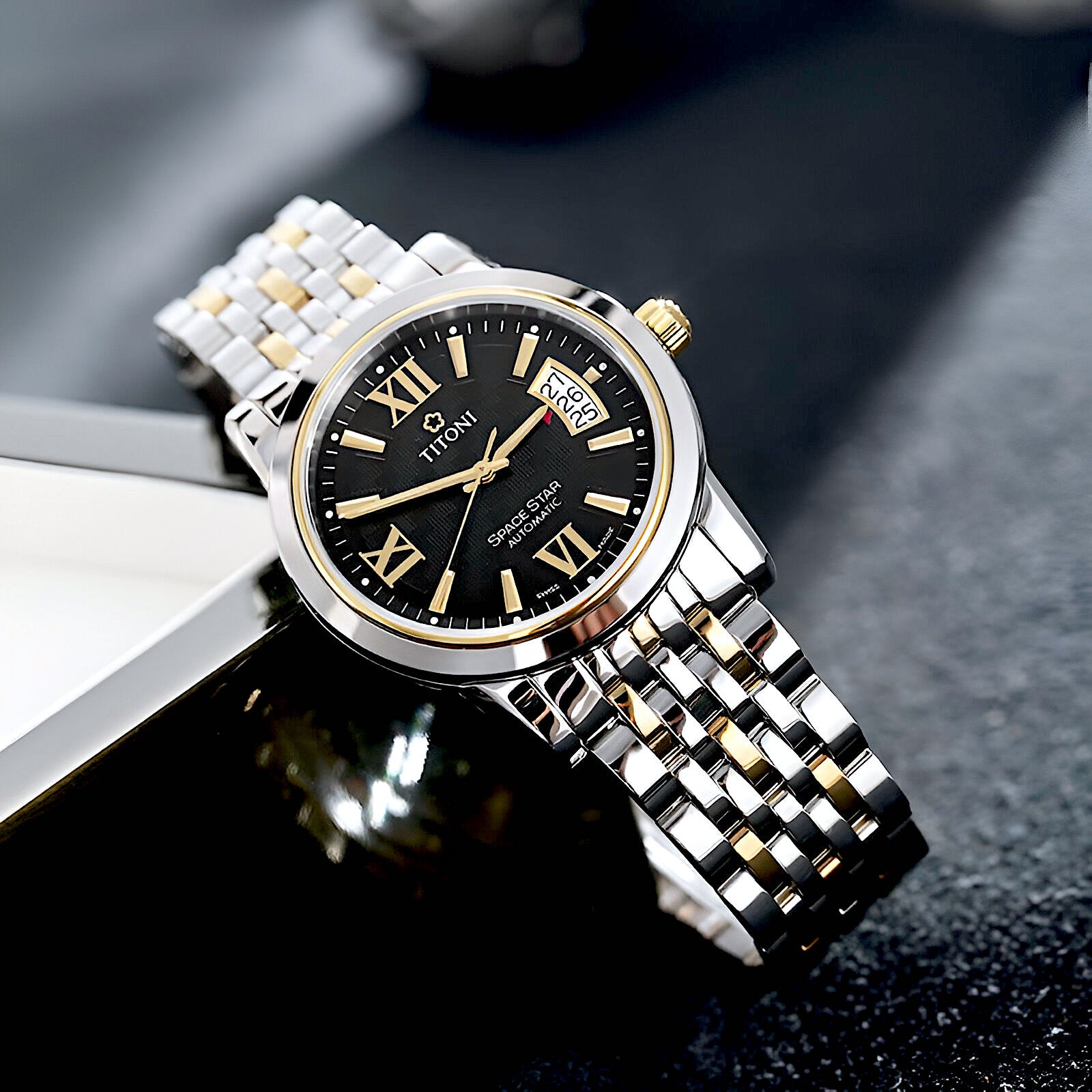TITONI Titoni Space Star Swiss Automatic Watch 83738 SY-343