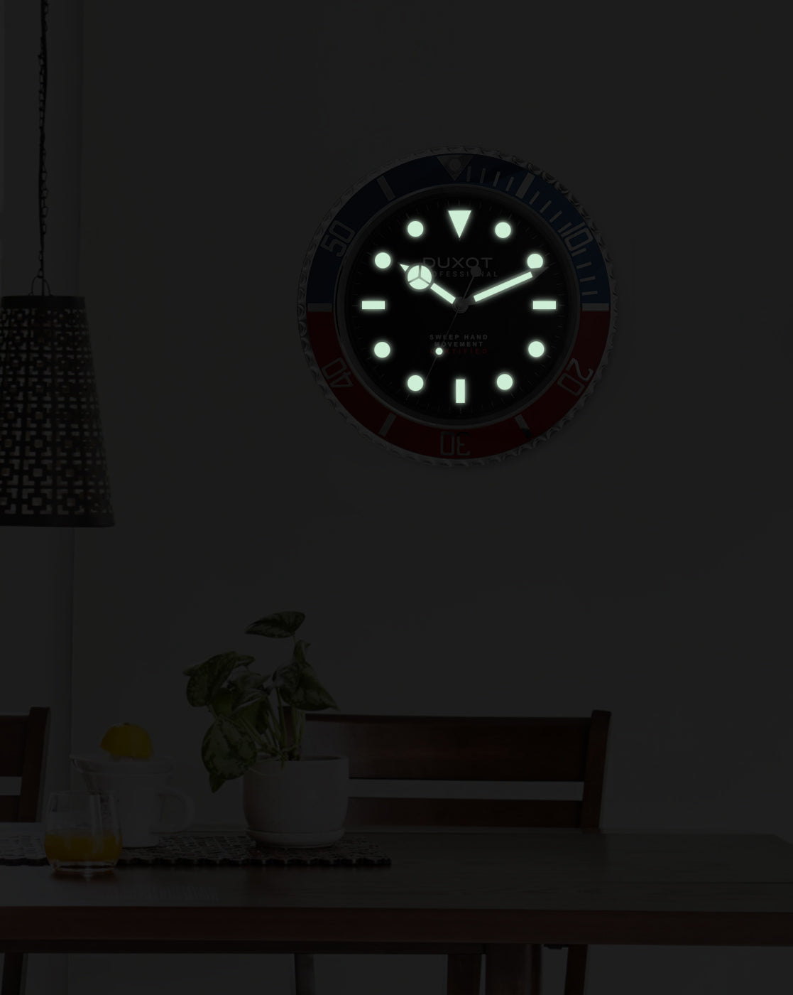 DUXOT Duxot Atlantica GMT Wall Clock DX-CLK-02