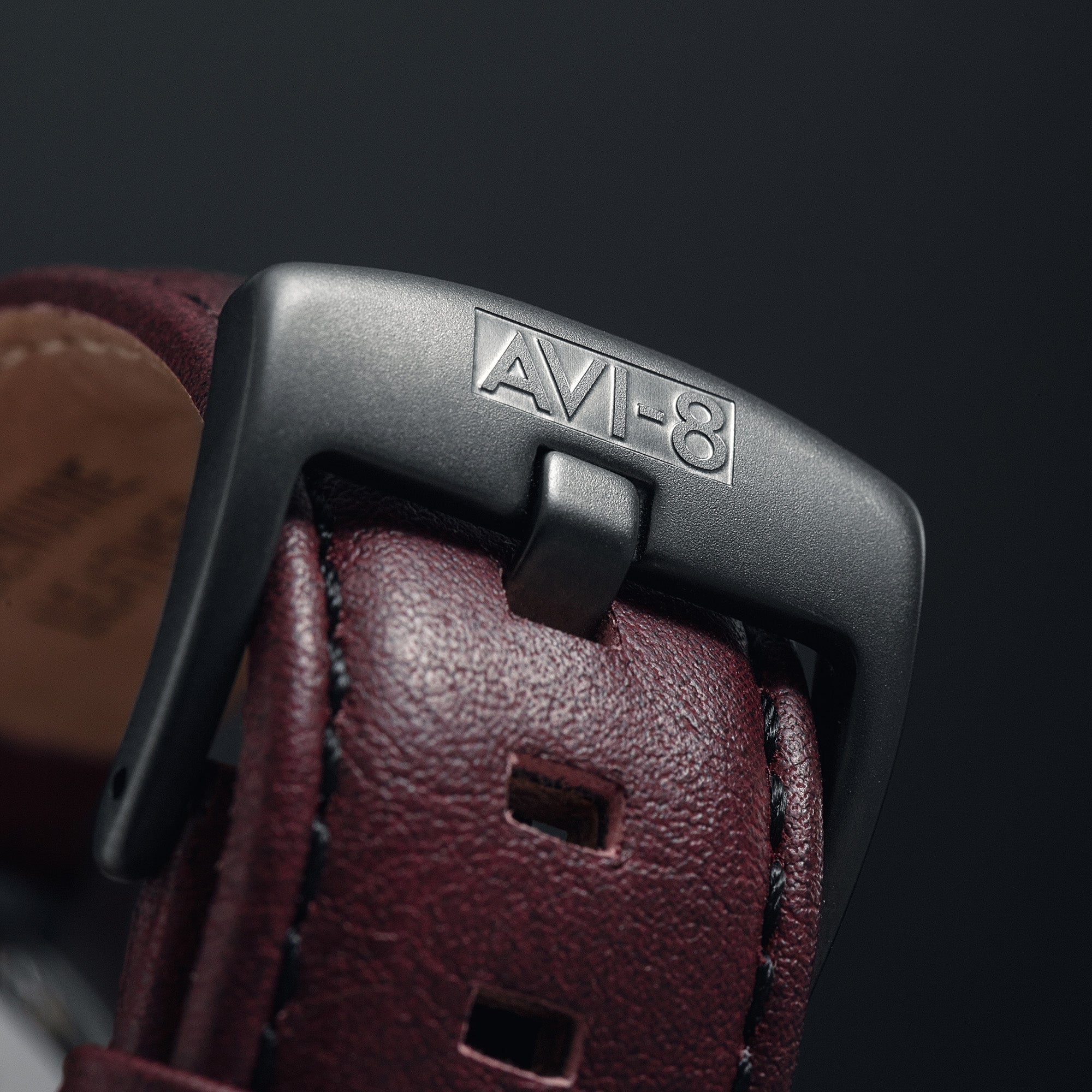 AVI-8 AVI-8 Hawker Hurricane Classic Chronograph Blood Red Men's Watch AV-4011-0S