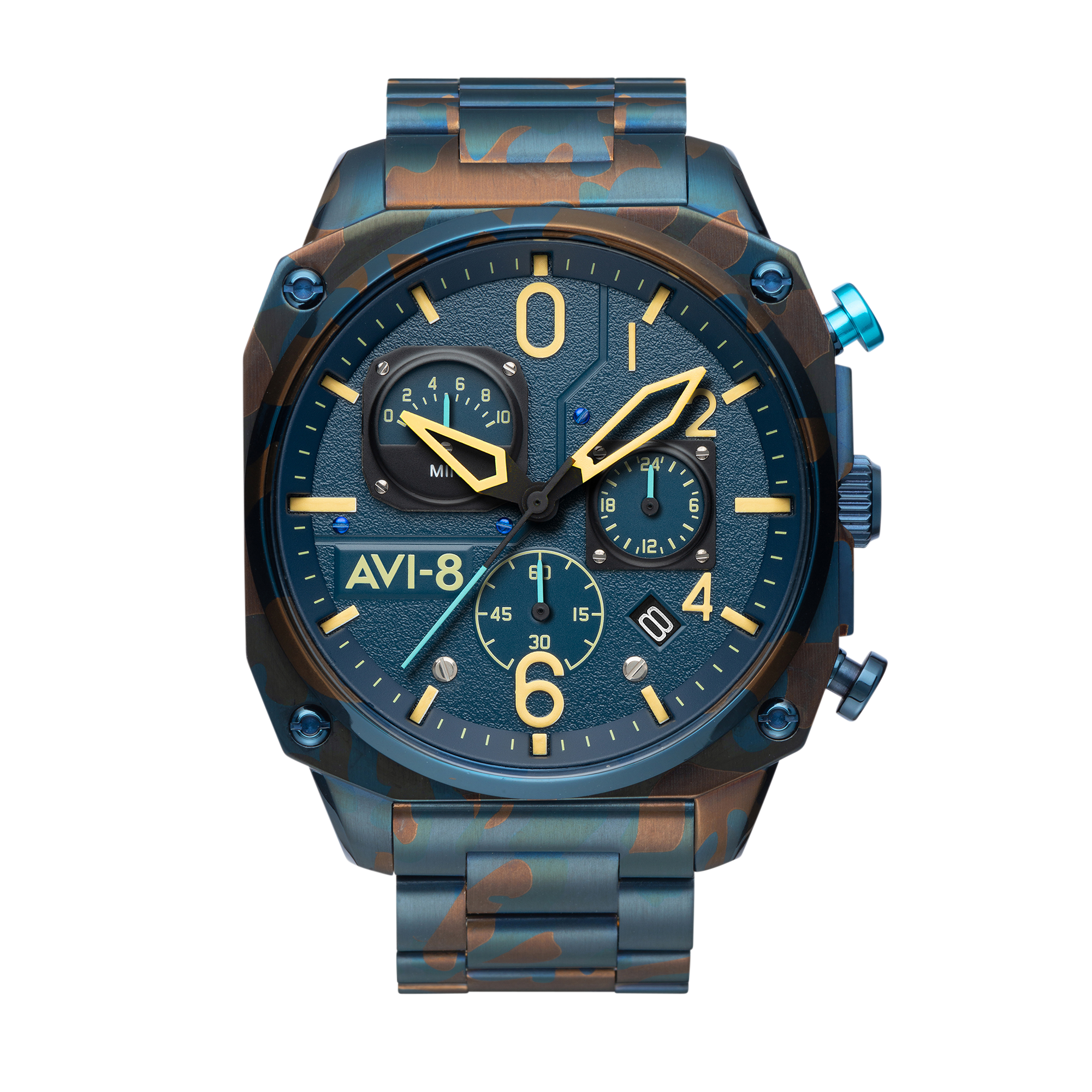 AVI-8 AVI-8 Pilot Hawker Hunter Men's Japanese Quartz Air Camo Watch AV-4052-33