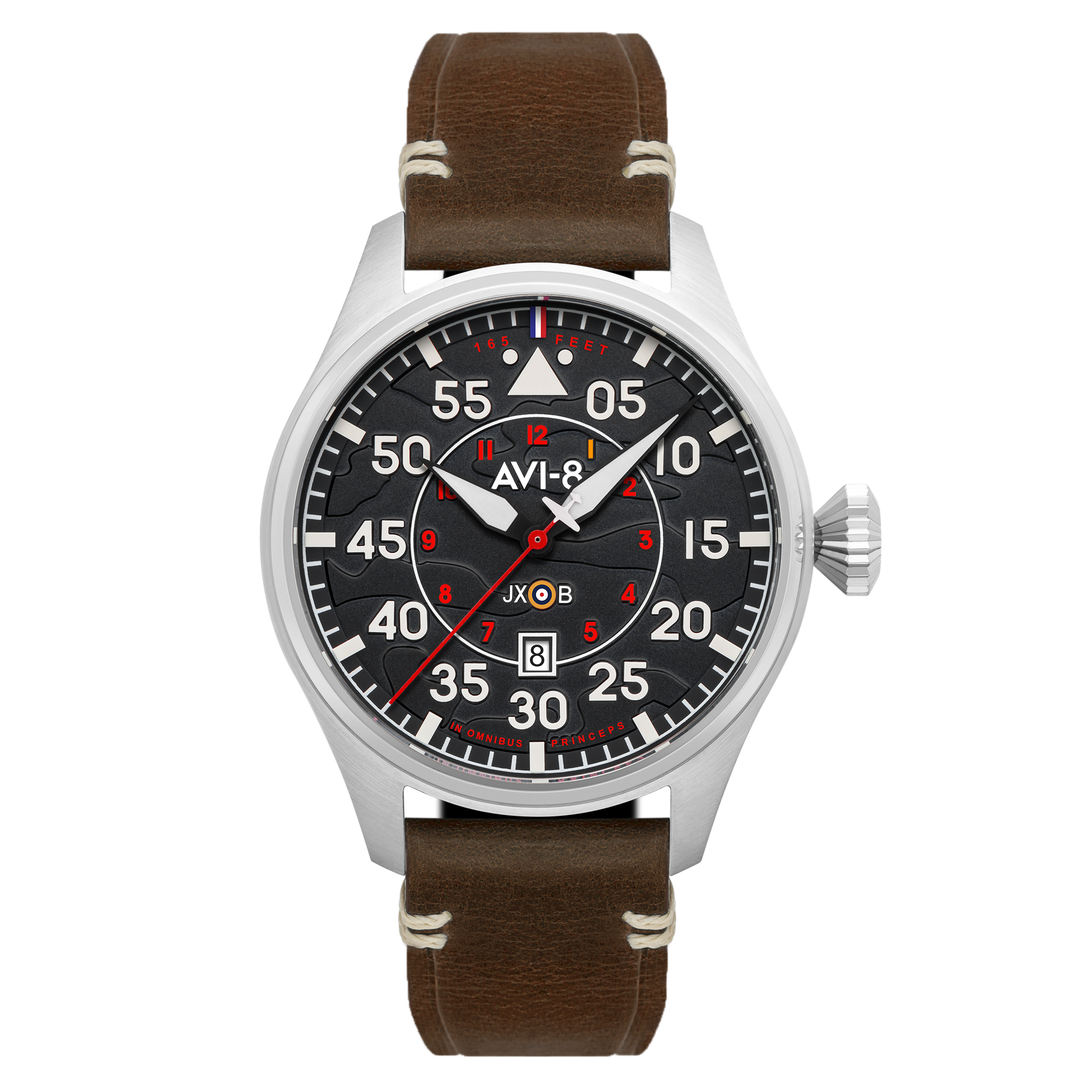 AVI-8 AVI-8 Pilot Hawker Hurricane Clowes Men's Japanese Automatic Wittering Watch AV-4097-01