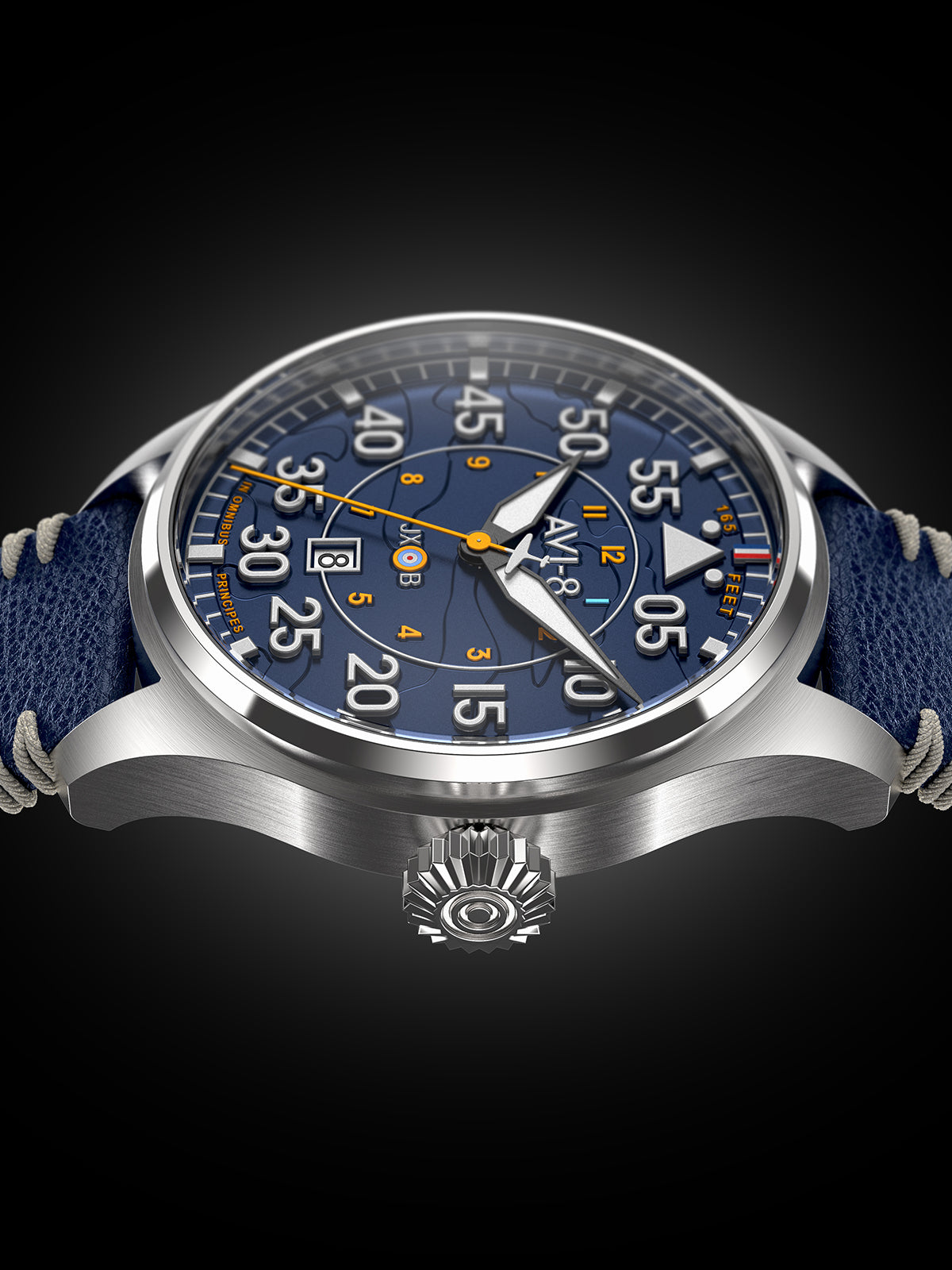 AVI-8 AVI-8 Pilot Hawker Hurricane Clowes Men's Japanese Automatic Acklington Watch AV-4097-02