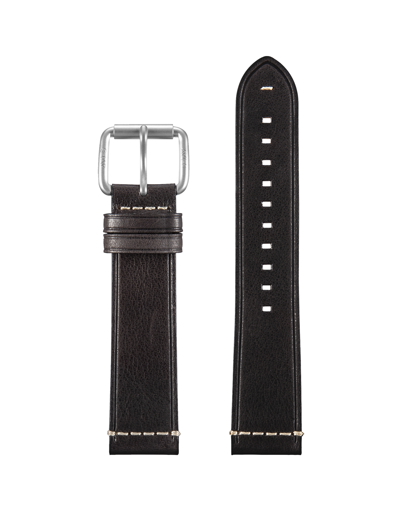 AVI-8 AVI-8 Strap Program Dark Brown Accessory AV-STRAP22-L13