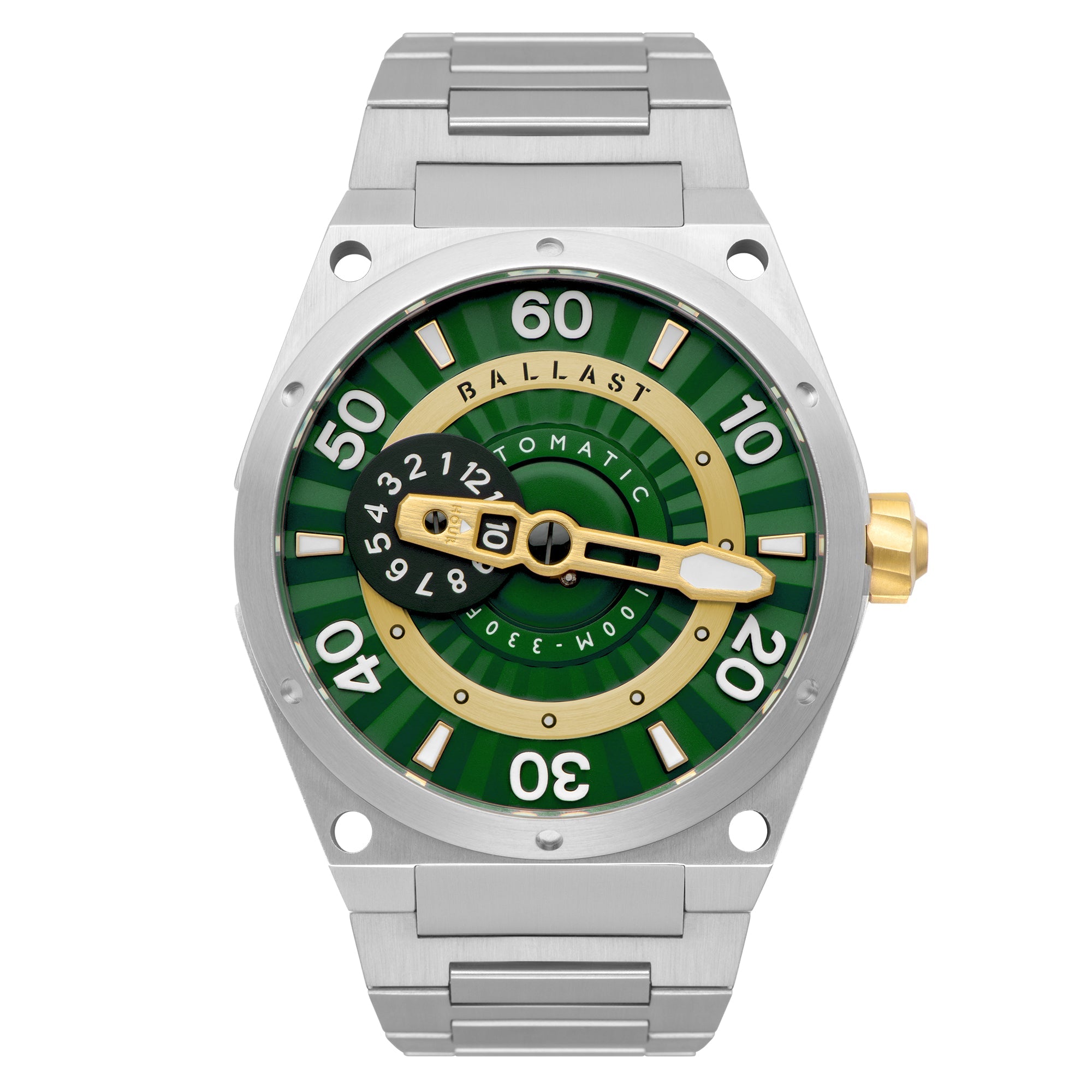BALLAST Ballast Valiant Pampanito Men's Green Japanese Automatic Watch BL-3147-33