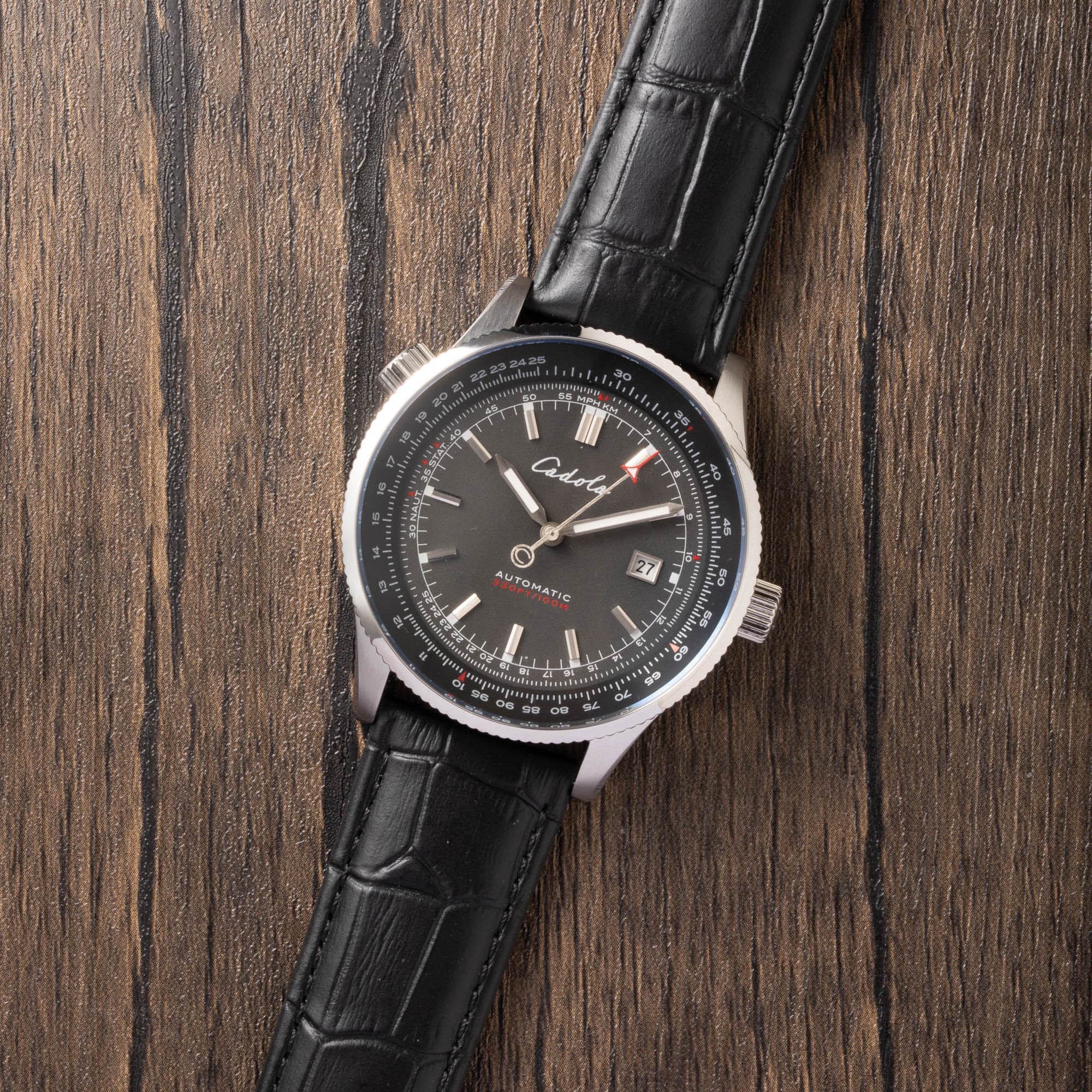 CADOLA Cadola Aviateur Japanese Automatic Men's Watch CD-1008-01