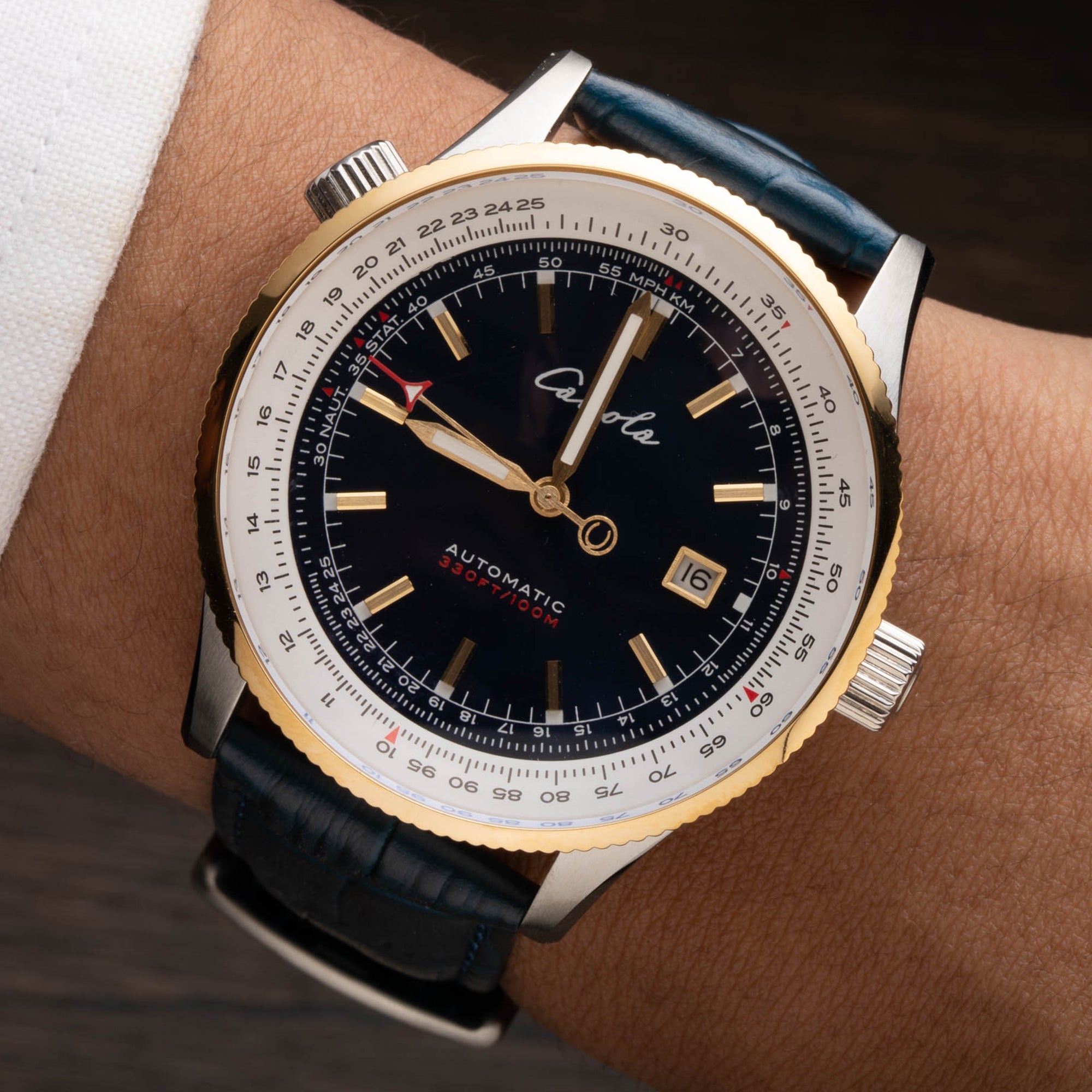 CADOLA Cadola Aviateur Japanese Automatic Men's Watch CD-1008-02