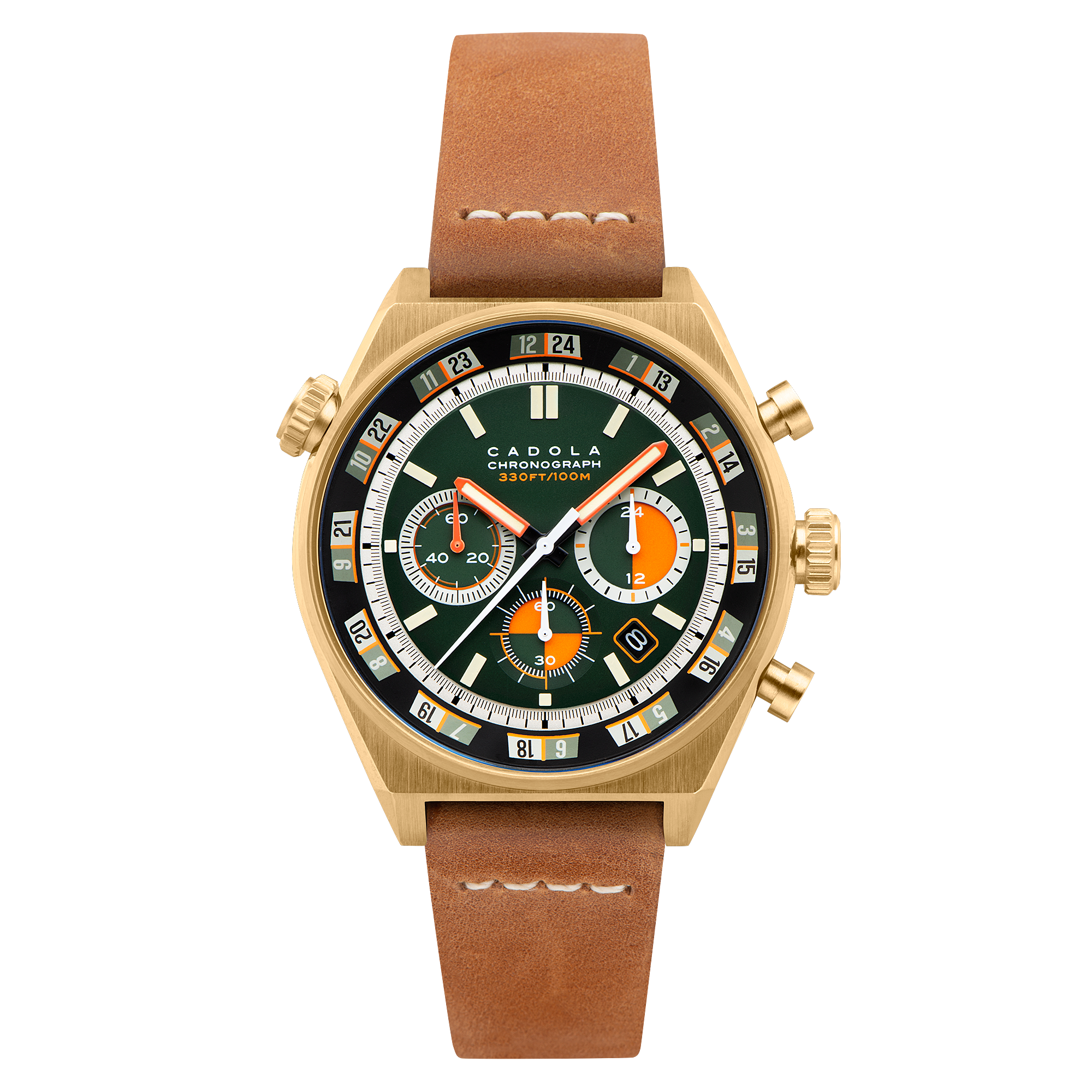 CADOLA Cadola Intercontinental Noble Green Men's Japanese Quartz Watch CD-1027-02