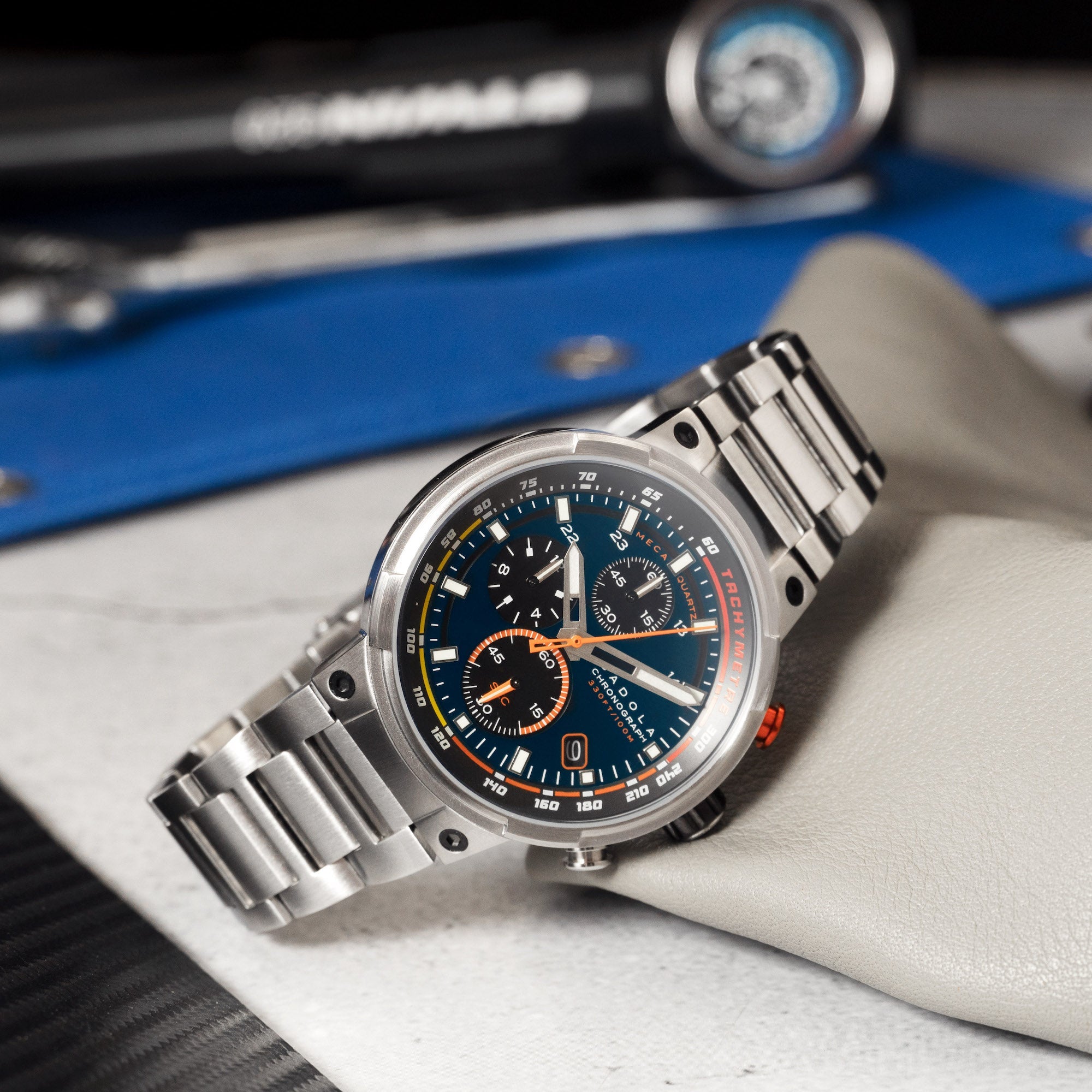 CADOLA Cadola Surtees Deep Blue Men's Japanese Quartz Watch CD-1028-22