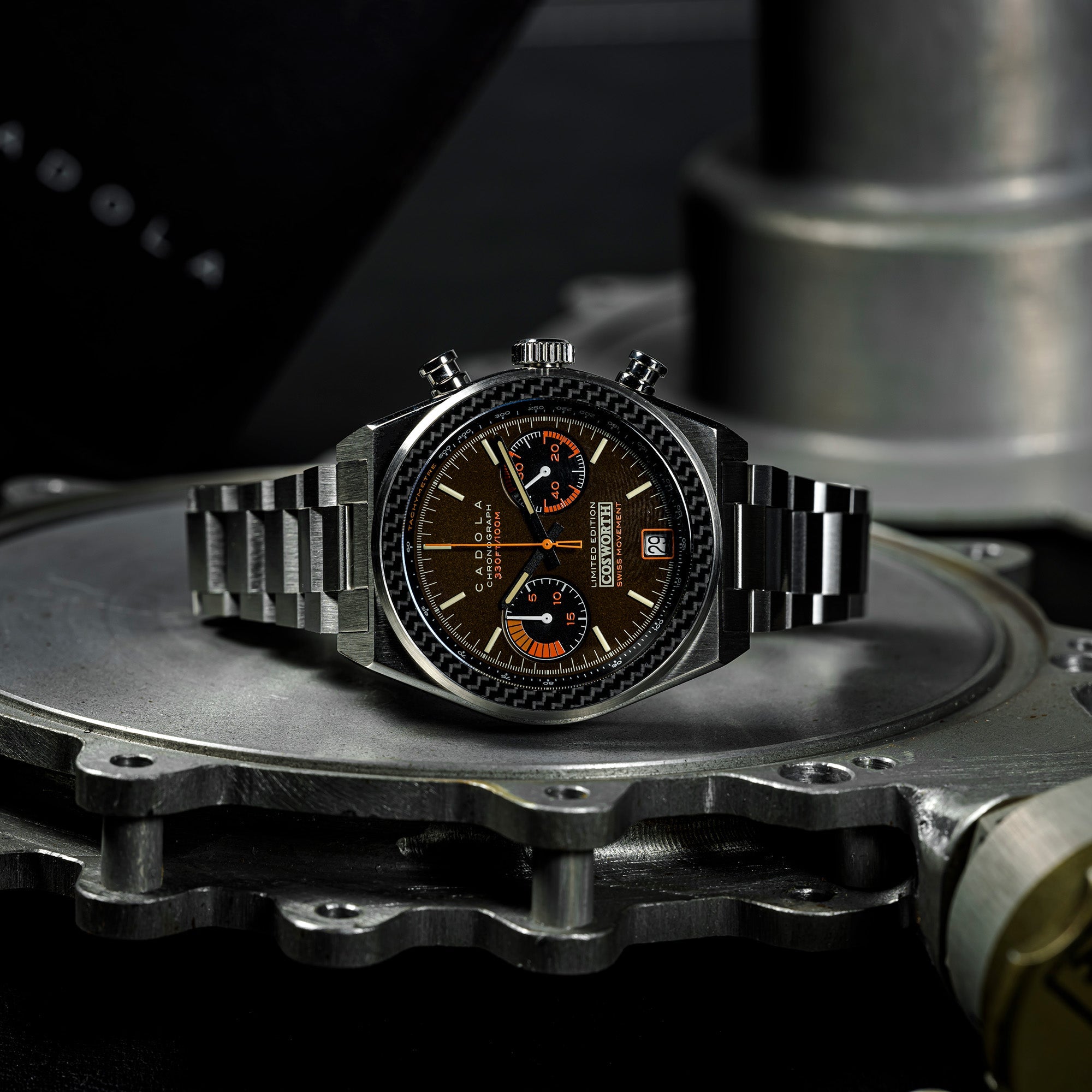 CADOLA Cadola Cosworth Costin Swiss Chronograph Limited Edition Men's Watch CD-1040-22