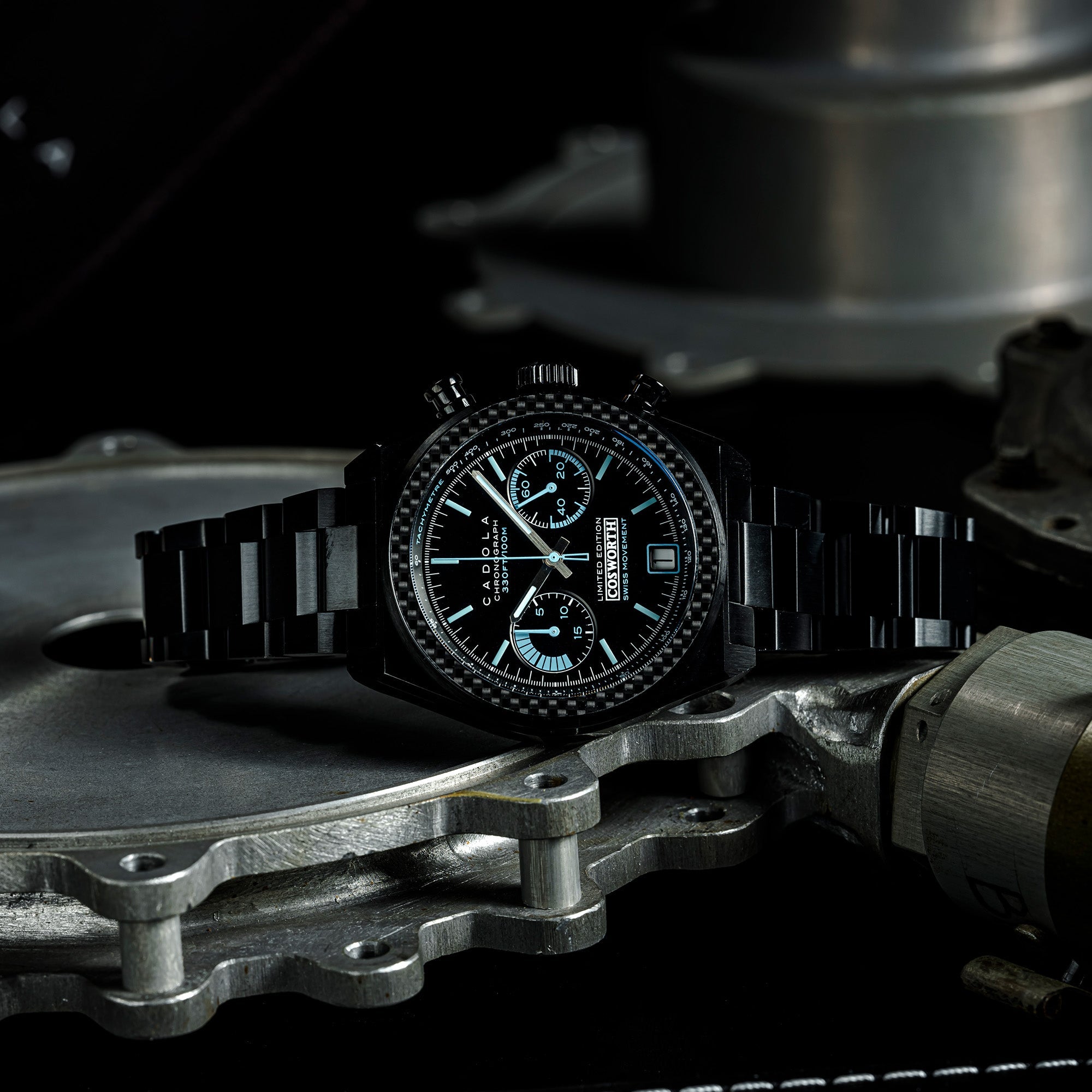 CADOLA Cadola Cosworth Costin Swiss Chronograph Limited Edition Men's Watch CD-1040-44