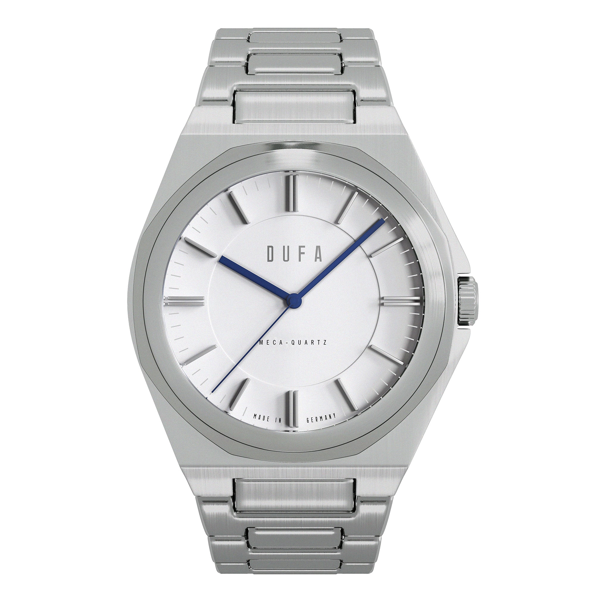 DUFA Dufa Wachsmann Hybrid Meca-Quartz Contemporary White Men's Watch DF-9037-11