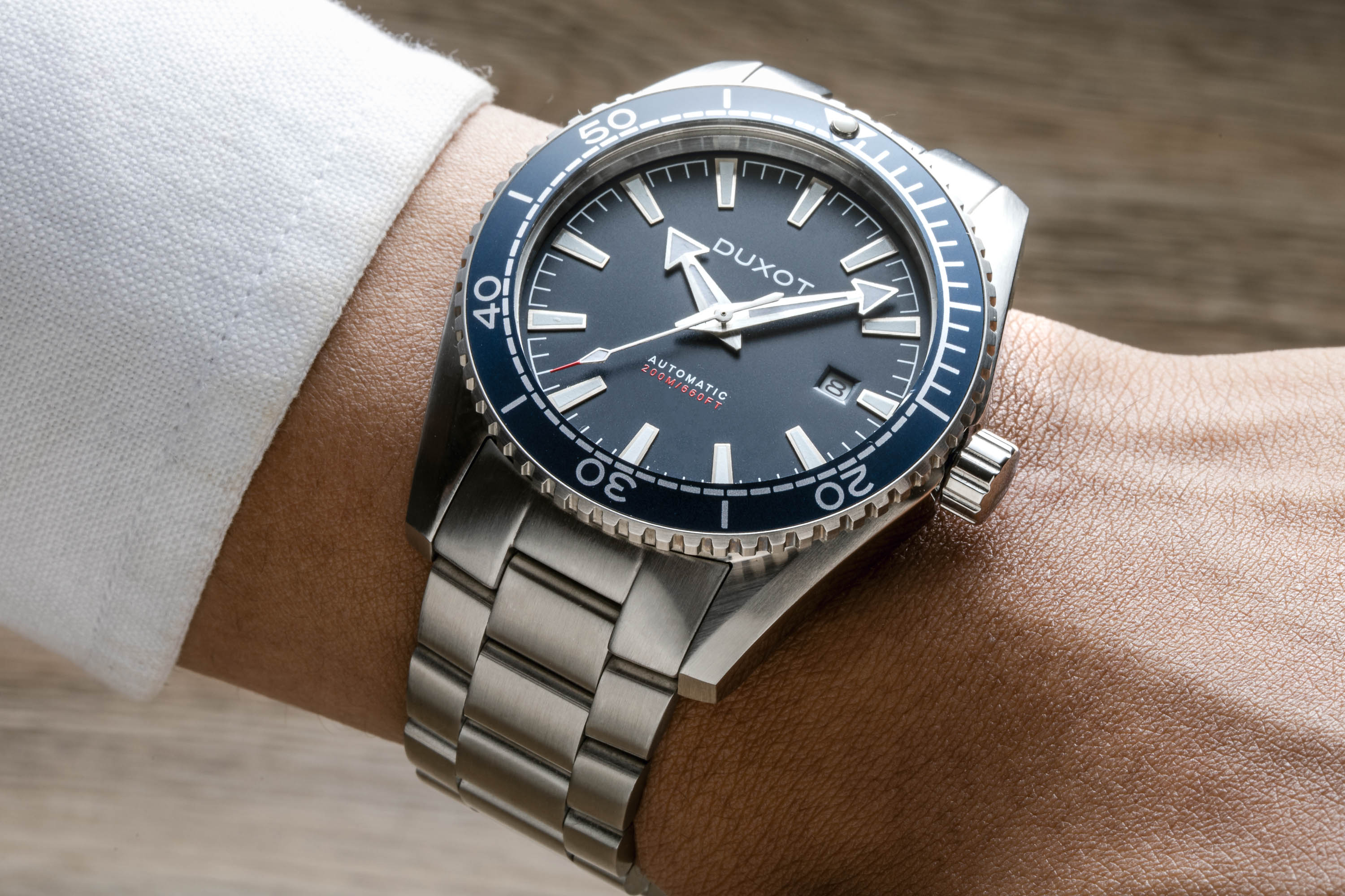 DUXOT Duxot Tiburon Men's Blue Japanese Automatic Watch DX-2036-22